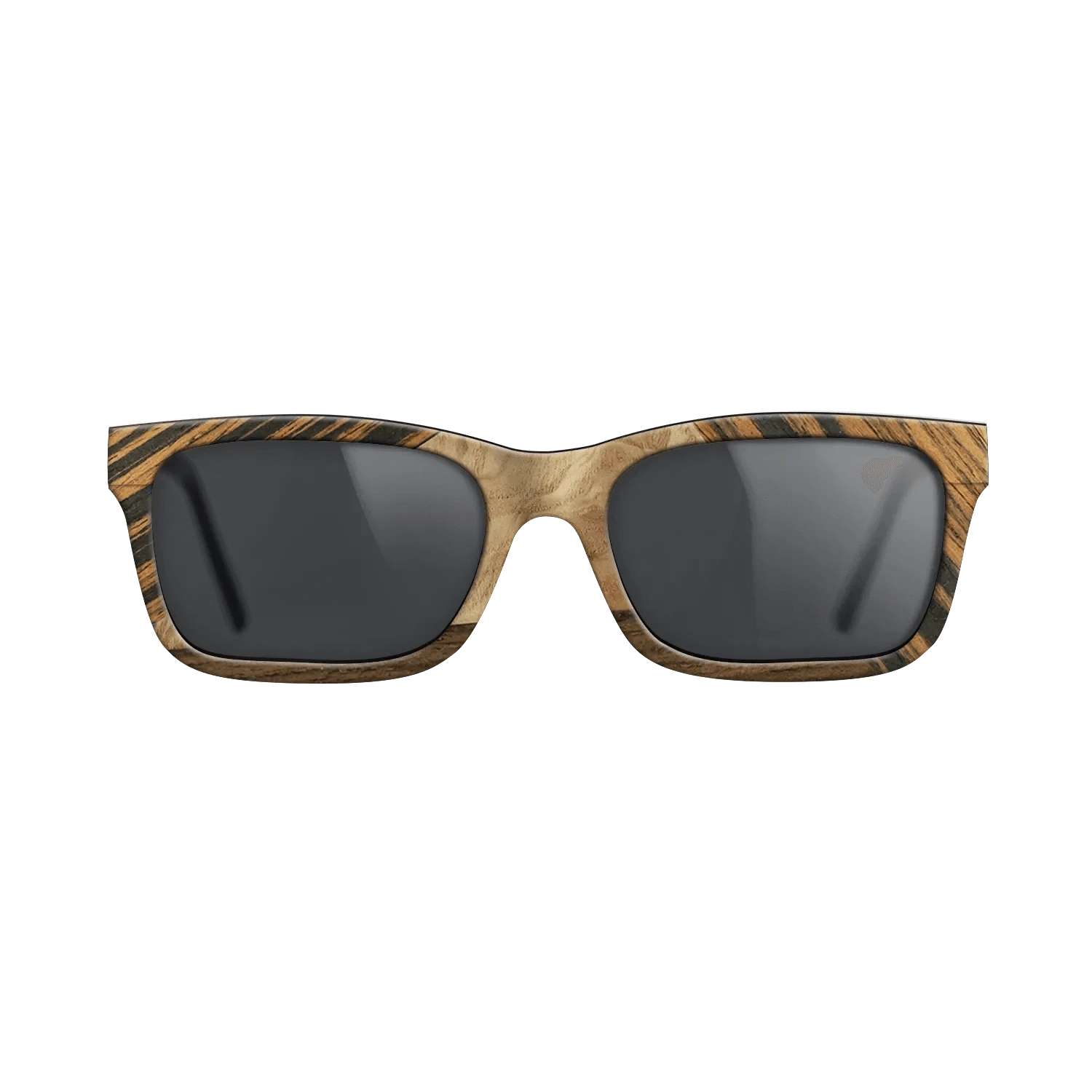Ziricote Dark Quartered,Walnut: Straight Grain,Italian Ebony,Olive Burl: Bauhaus - The Sage - Rectangle - 983 - SIRIS wood optic