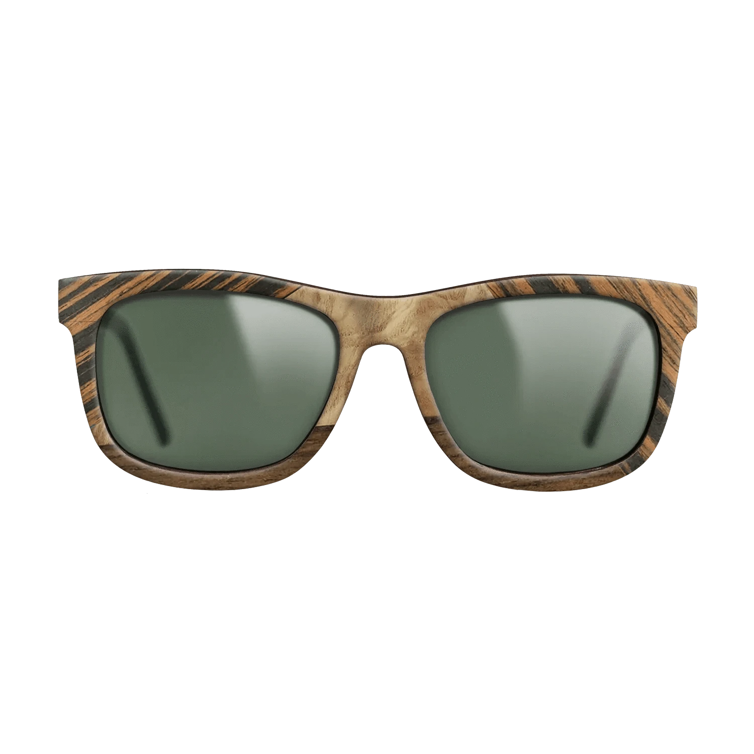 Ziricote Dark Quartered,Walnut: Straight Grain,Italian Ebony,Olive Burl: Bauhaus - The Hero - Square - 983 - SIRIS wood optic