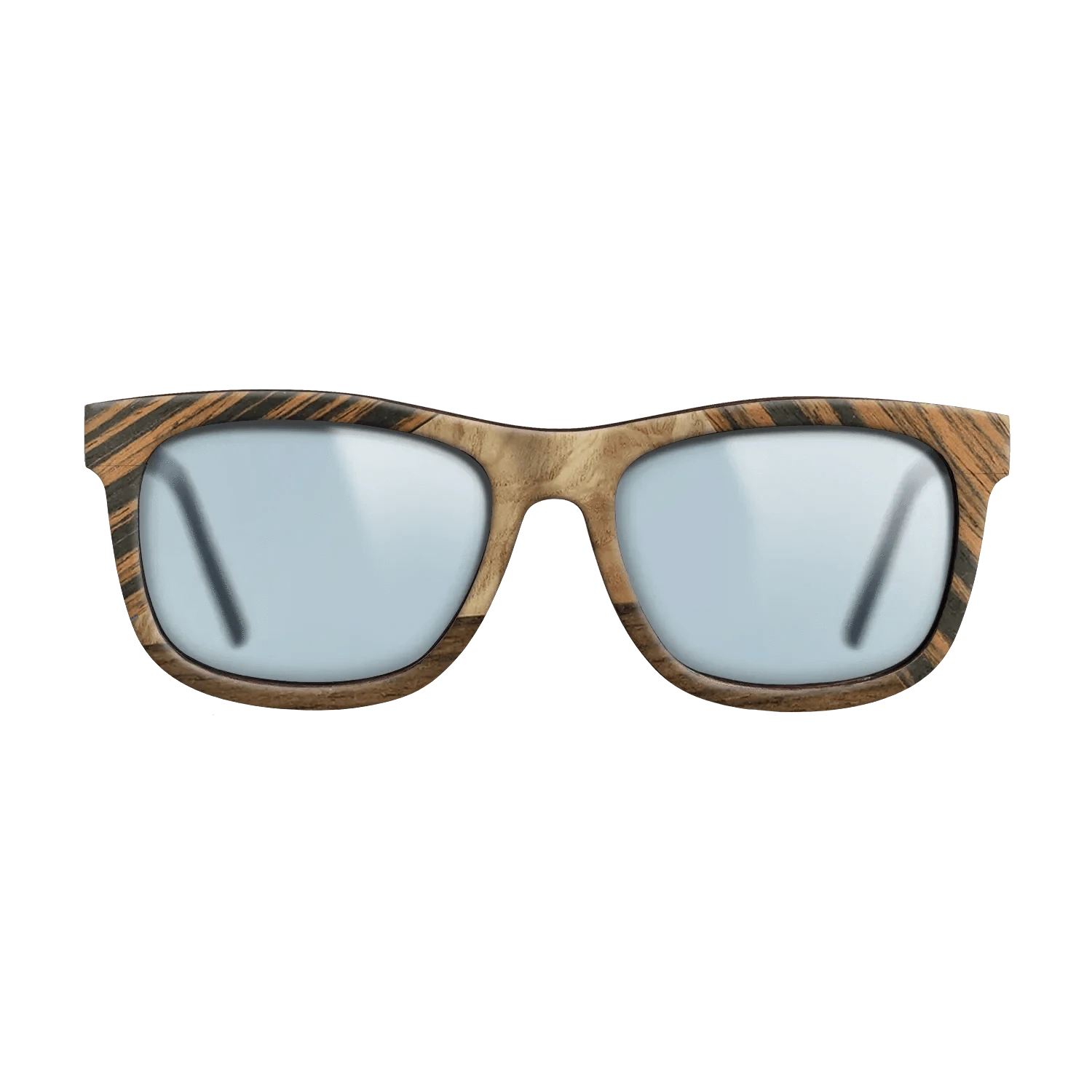 Ziricote Dark Quartered,Walnut: Straight Grain,Italian Ebony,Olive Burl: Bauhaus - The Hero - Square - 983 - SIRIS wood optic