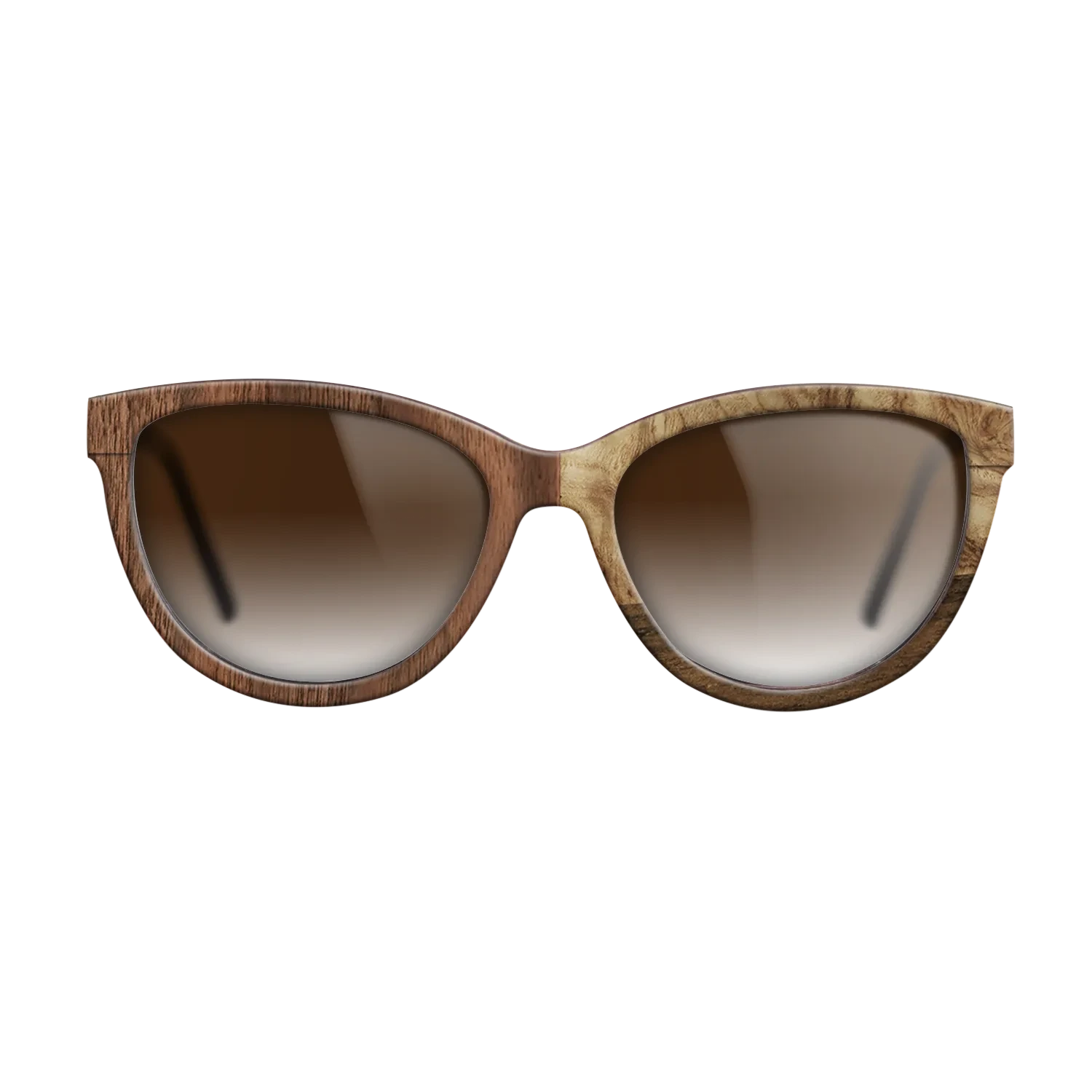 Walnut: Straight Grain,Walnut Claro Dark,Ziricote Dark Quartered,Olive Burl: Bauhaus - The Maiden - Cat - 2000 - SIRIS wood optic