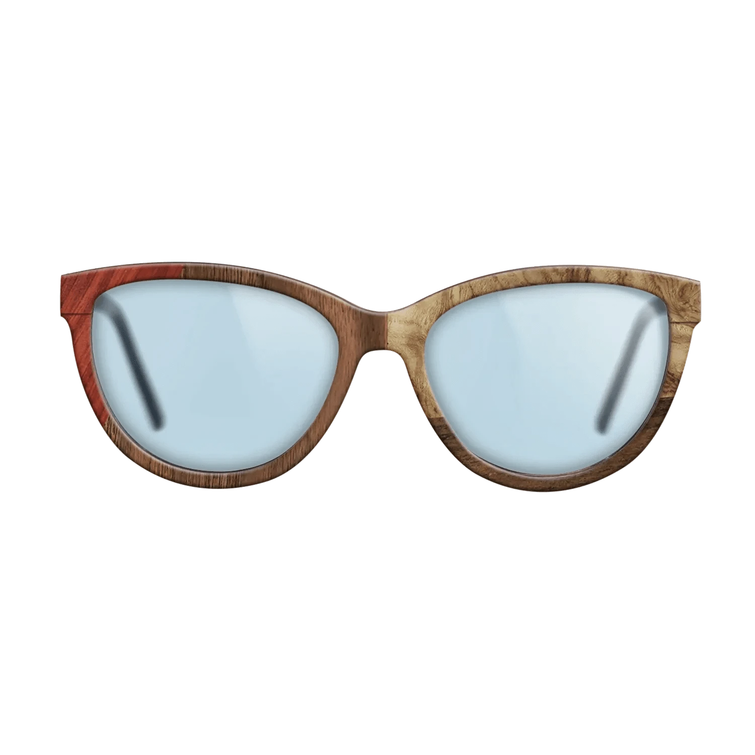 Walnut: Straight Grain,Bloodwood,Walnut Claro Light,Olive Burl,Ziricote Dark Quartered: Bauhaus - The Maiden - Cat - 1893 - SIRIS wood optic