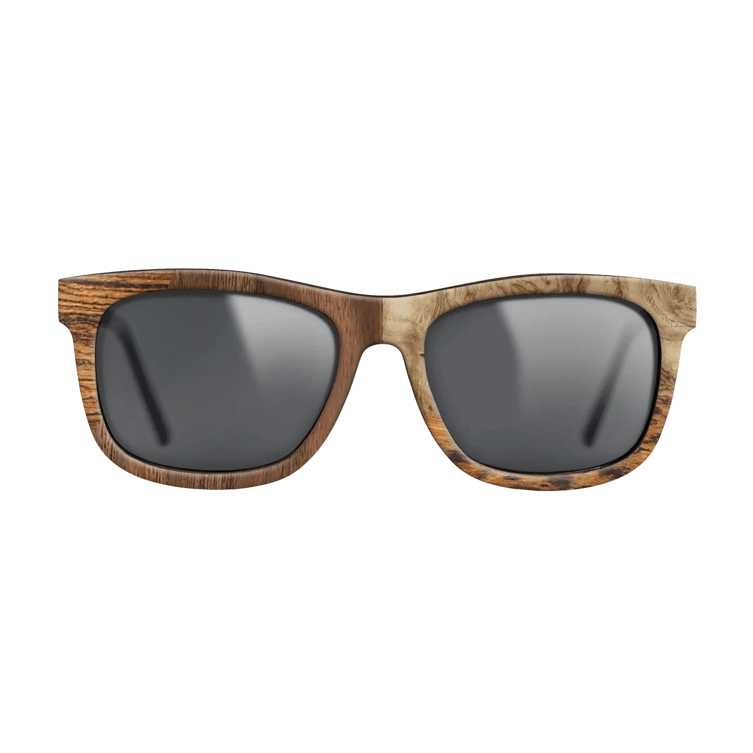 Walnut: Straight Grain,Bocote,Walnut Claro Light,Olive Burl: Bauhaus - The Hero - Square - 752 - SIRIS wood optic