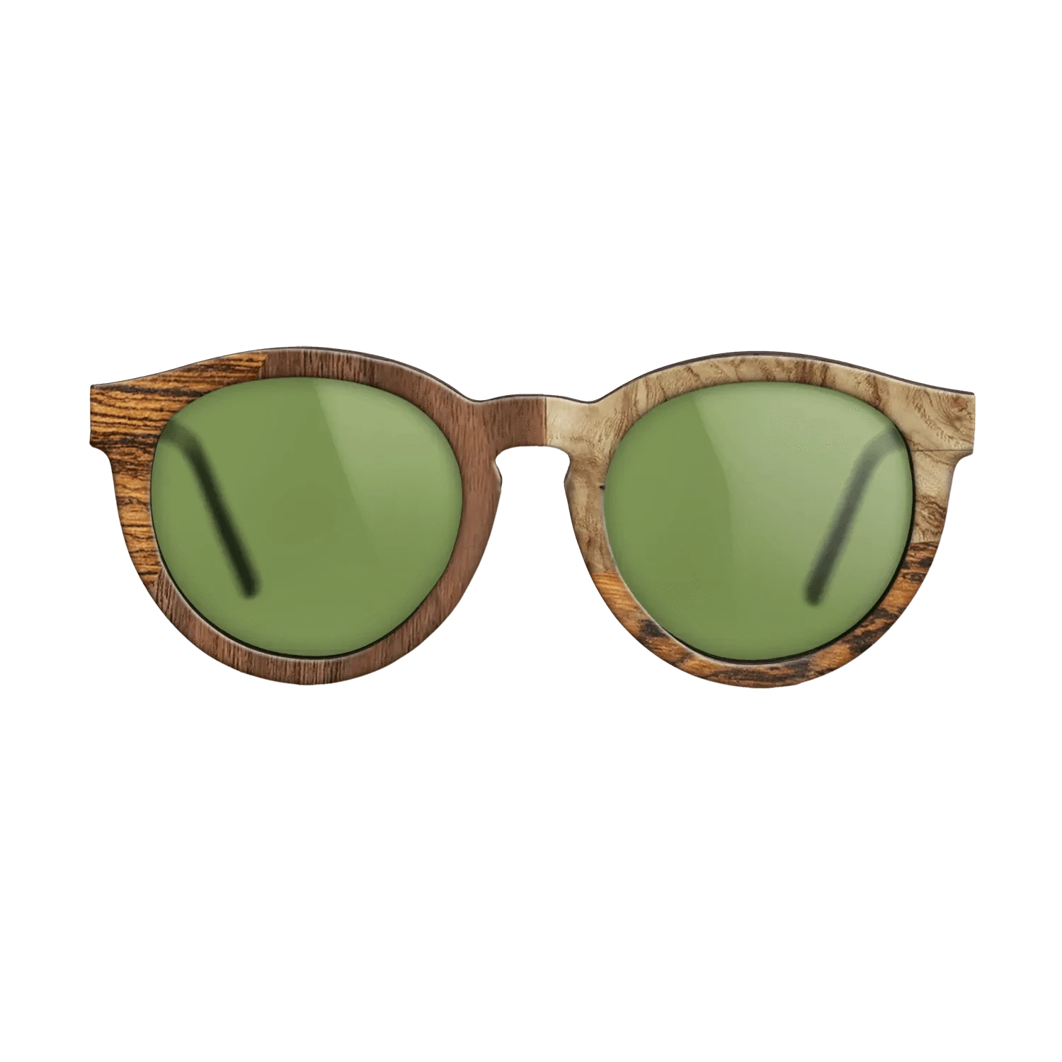 Walnut: Straight Grain,Bocote,Walnut Claro Light,Olive Burl: Bauhaus - The Rebel - Round - 752 - SIRIS wood optic