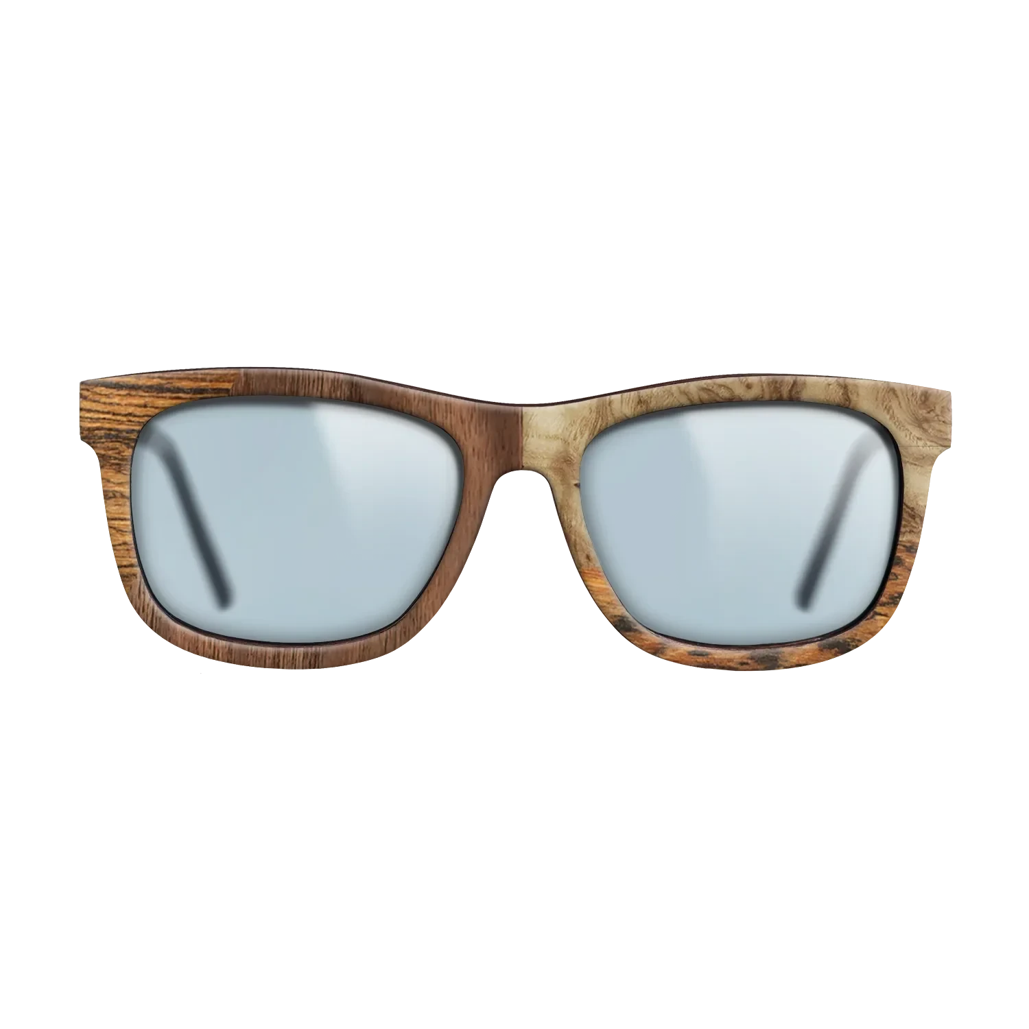 Walnut: Straight Grain,Bocote,Walnut Claro Light,Olive Burl: Bauhaus - The Hero - Square - 752 - SIRIS wood optic