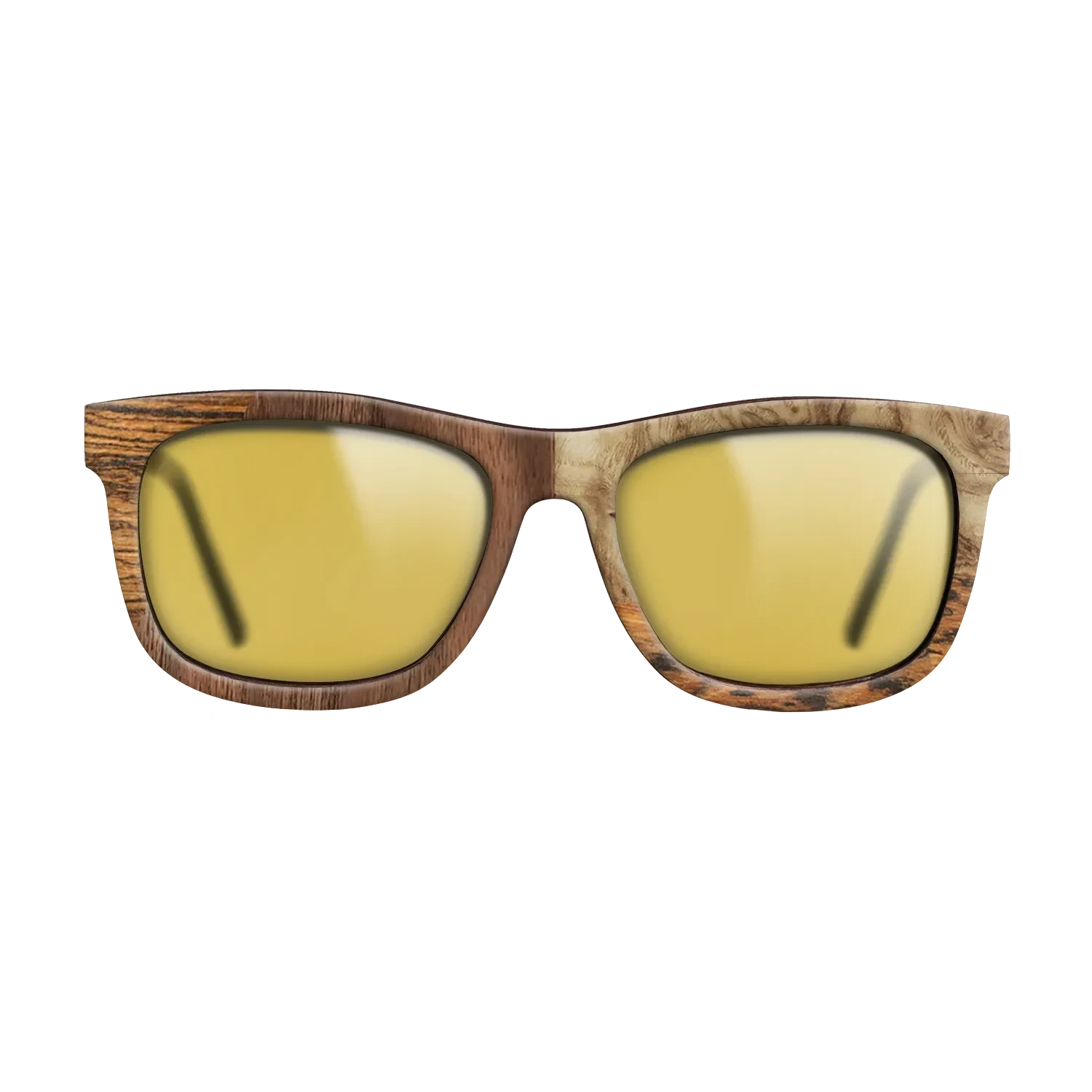 Walnut: Straight Grain,Bocote,Walnut Claro Light,Olive Burl: Bauhaus - The Hero - Square - 752 - SIRIS wood optic