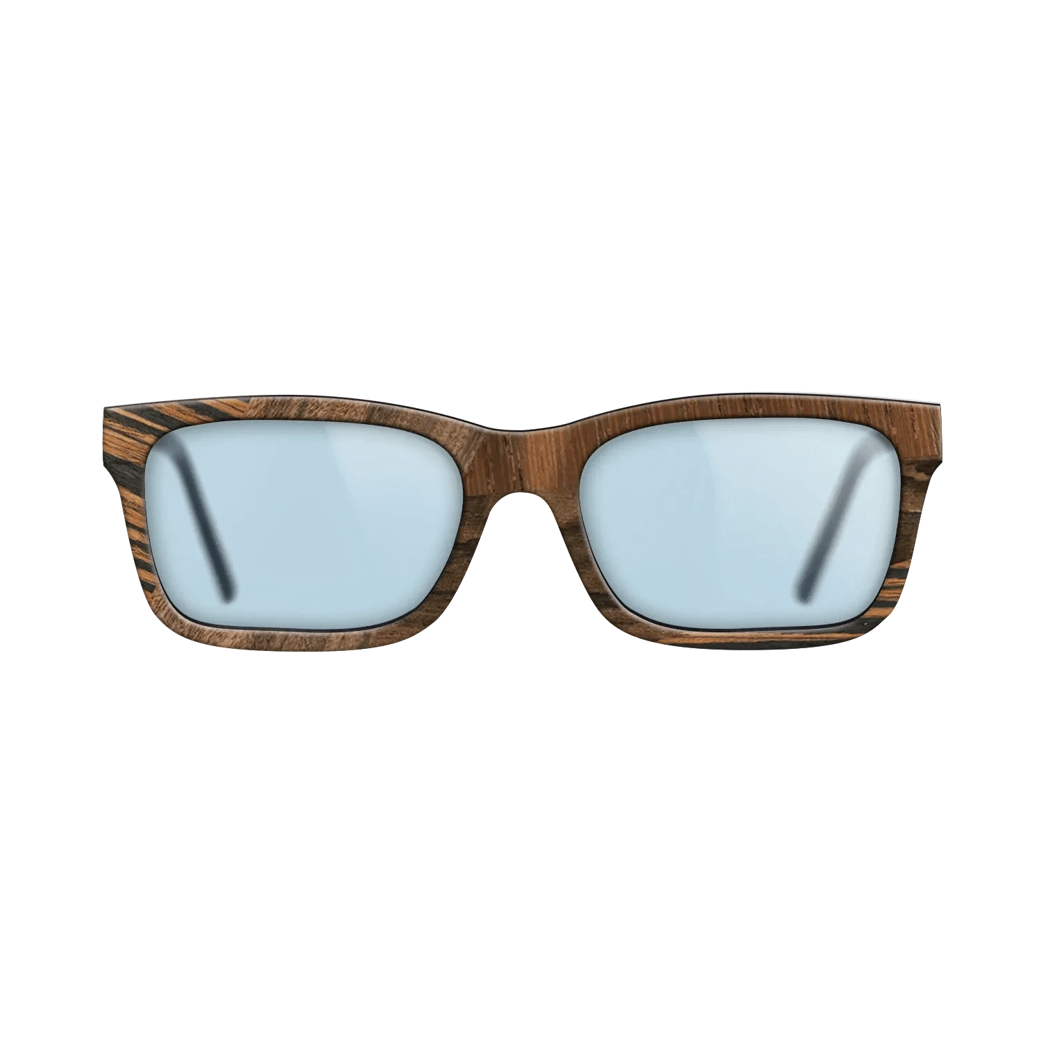 Santos Rosewood Dark,Poplar Dyed: Turquoise,Italian Ebony,Wenge,Walnut Claro Dark: Bauhaus - The Sage - Rectangle - 1857 - SIRIS wood optic