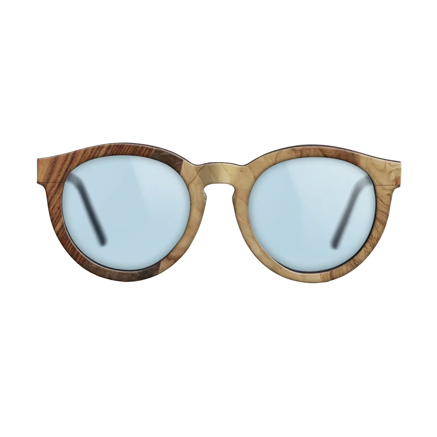 Olive Burl,Walnut: Straight Grain,Kingwood: Bauhaus - The Rebel - Round - 1561 - SIRIS wood optic