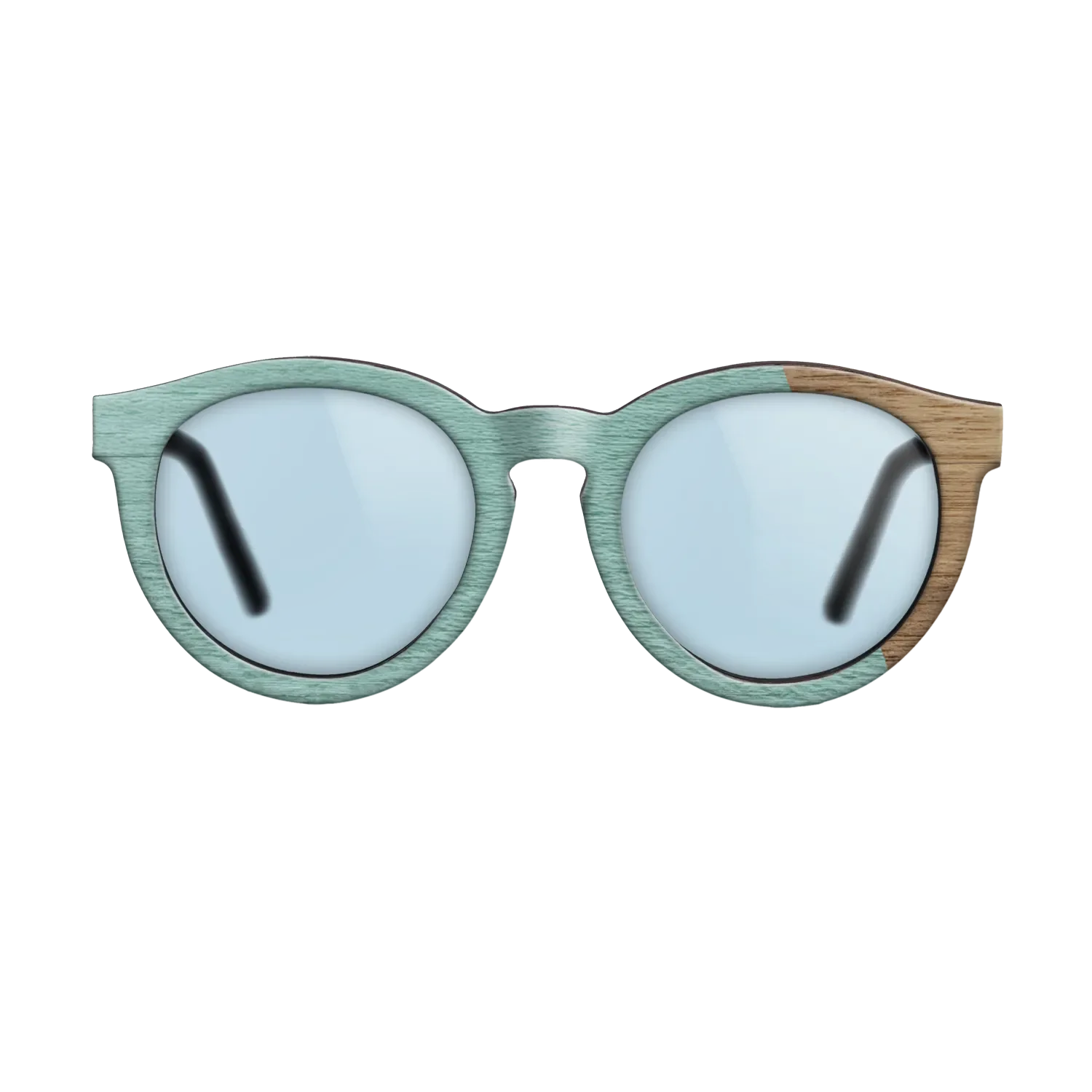 BabyBlue Poplar Angled Walnut - The Rebel - Round - 2105 - Chroma - SIRIS wood optic