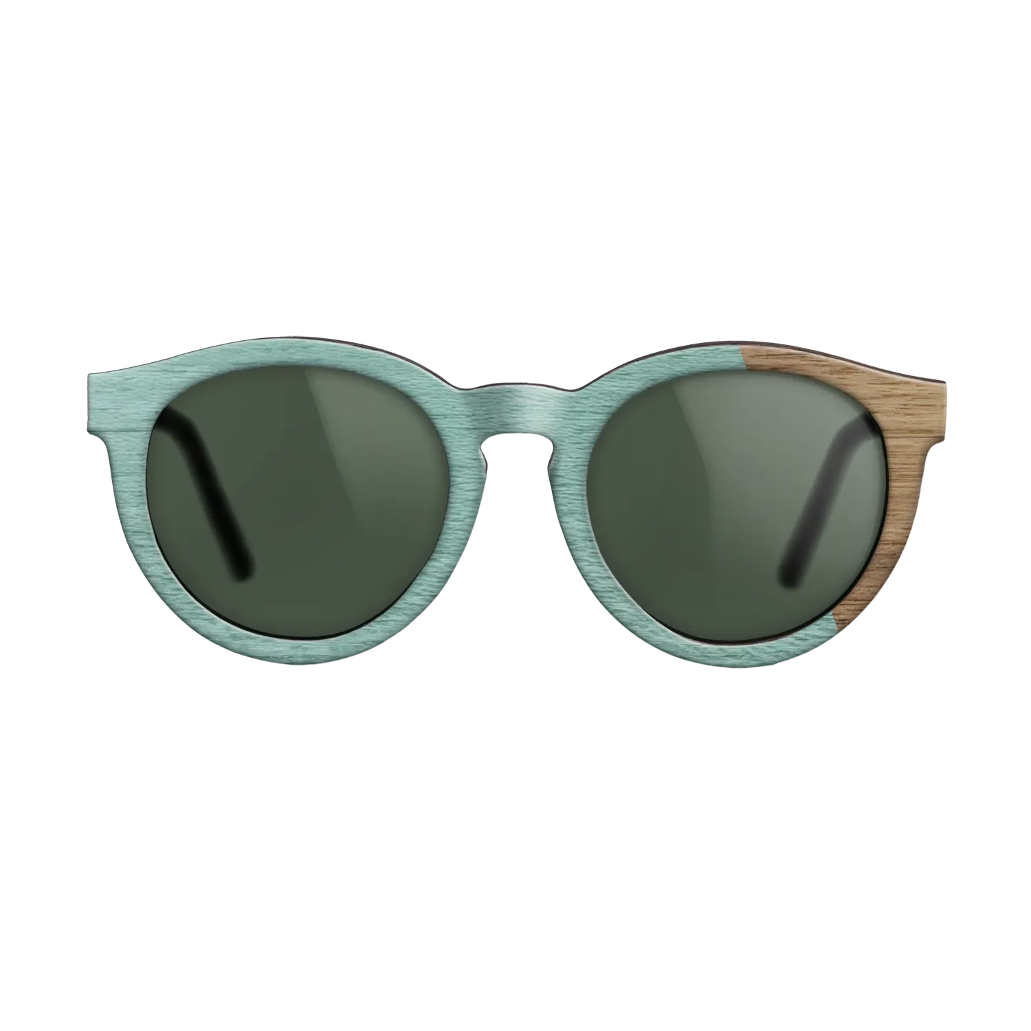 BabyBlue Poplar Angled Walnut - The Rebel - Round - 2105 - Chroma - SIRIS wood optic