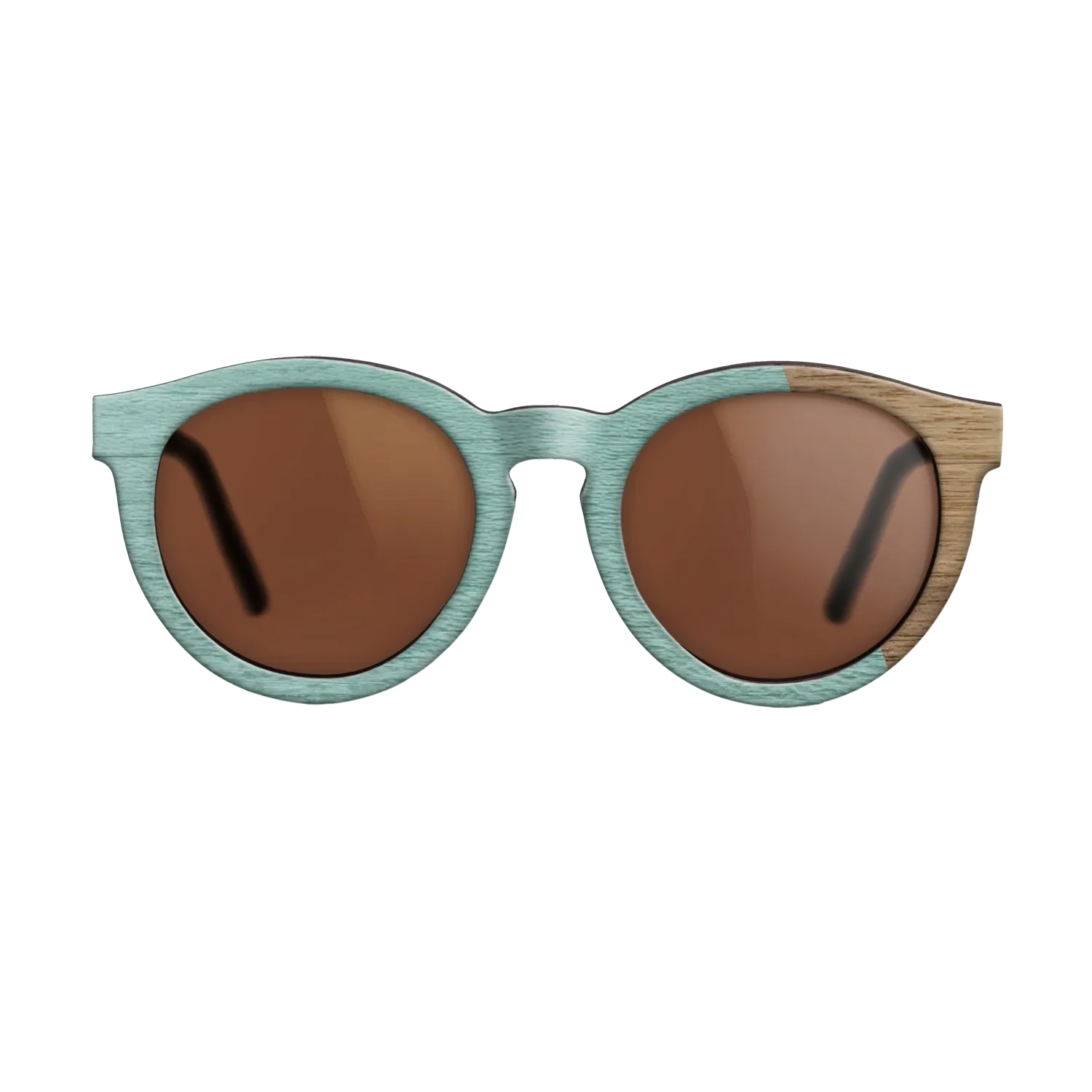 BabyBlue Poplar Angled Walnut - The Rebel - Round - 2105 - Chroma - SIRIS wood optic