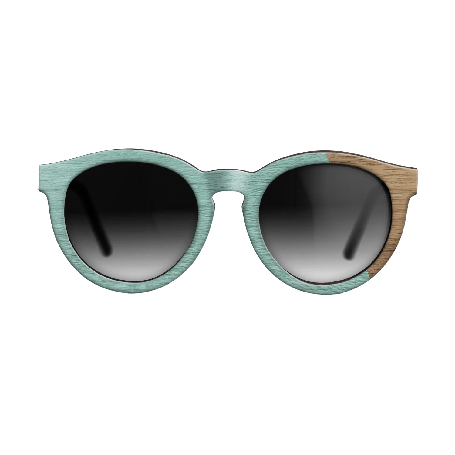 BabyBlue Poplar Angled Walnut - The Rebel - Round - 2105 - Chroma - SIRIS wood optic