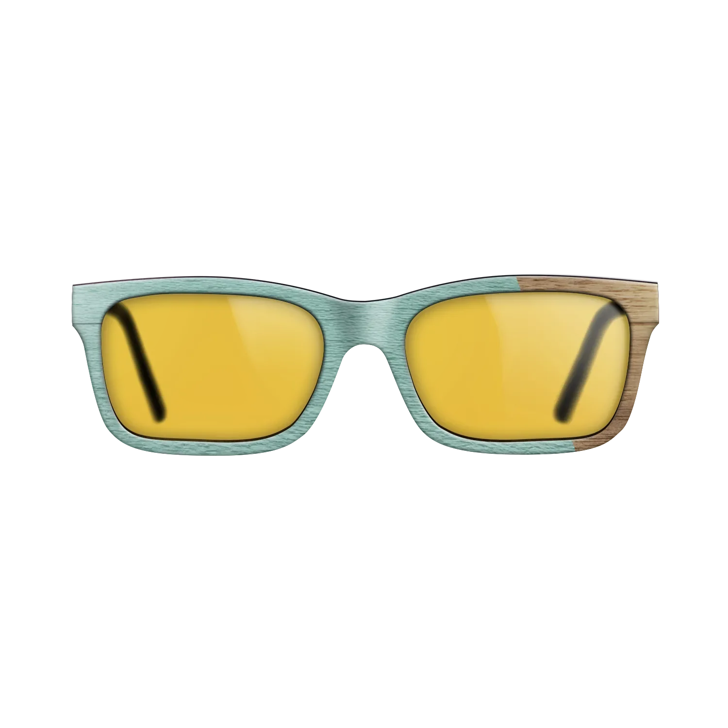 BabyBlue Poplar Angled Walnut - The Sage - Rectangle - 2105  - Chroma - SIRIS wood optic