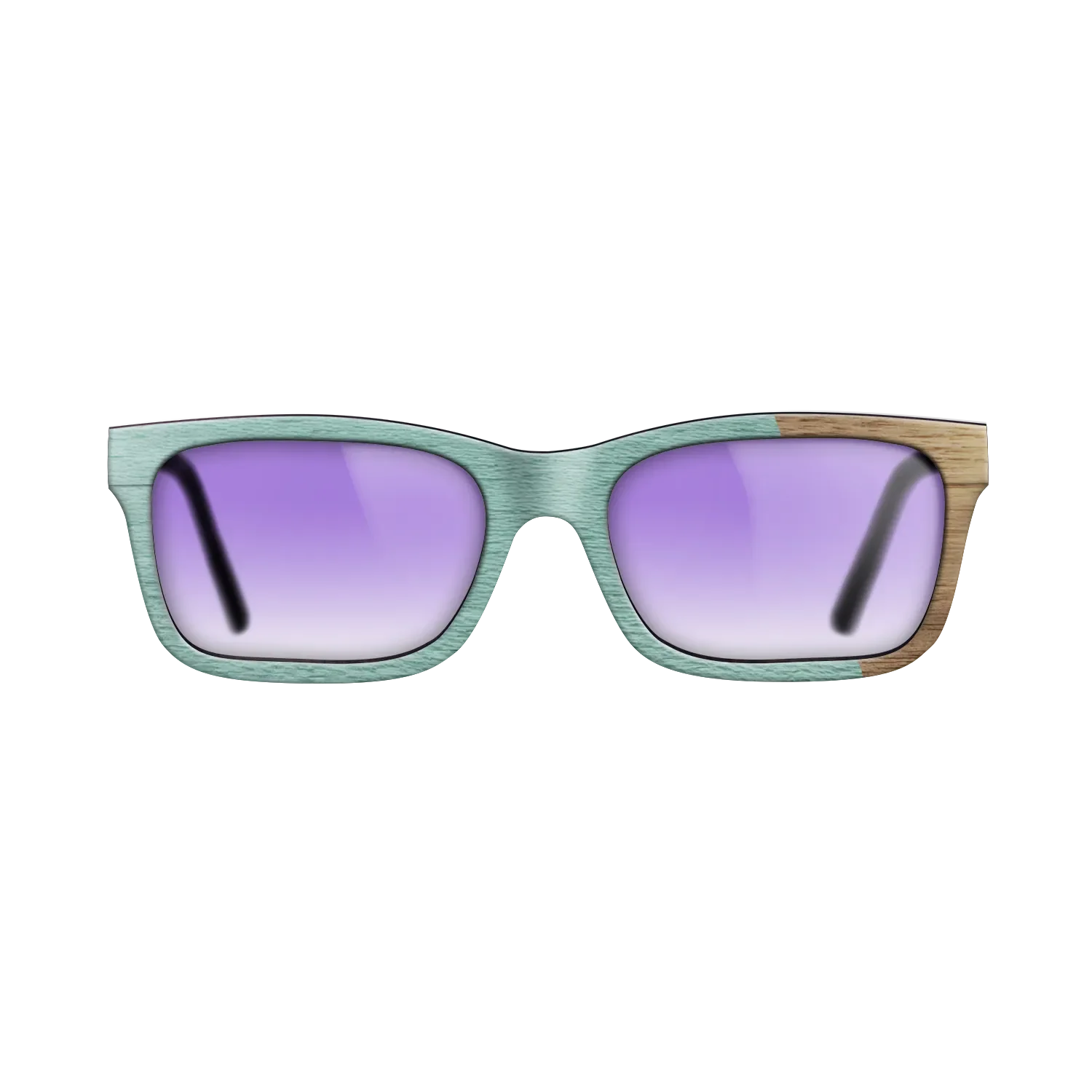 BabyBlue Poplar Angled Walnut - The Sage - Rectangle - 2105  - Chroma - SIRIS wood optic