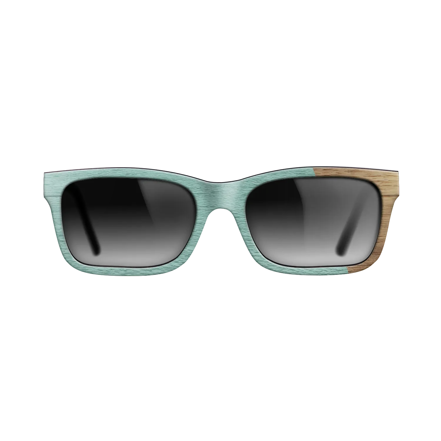 BabyBlue Poplar Angled Walnut - The Sage - Rectangle - 2105  - Chroma - SIRIS wood optic