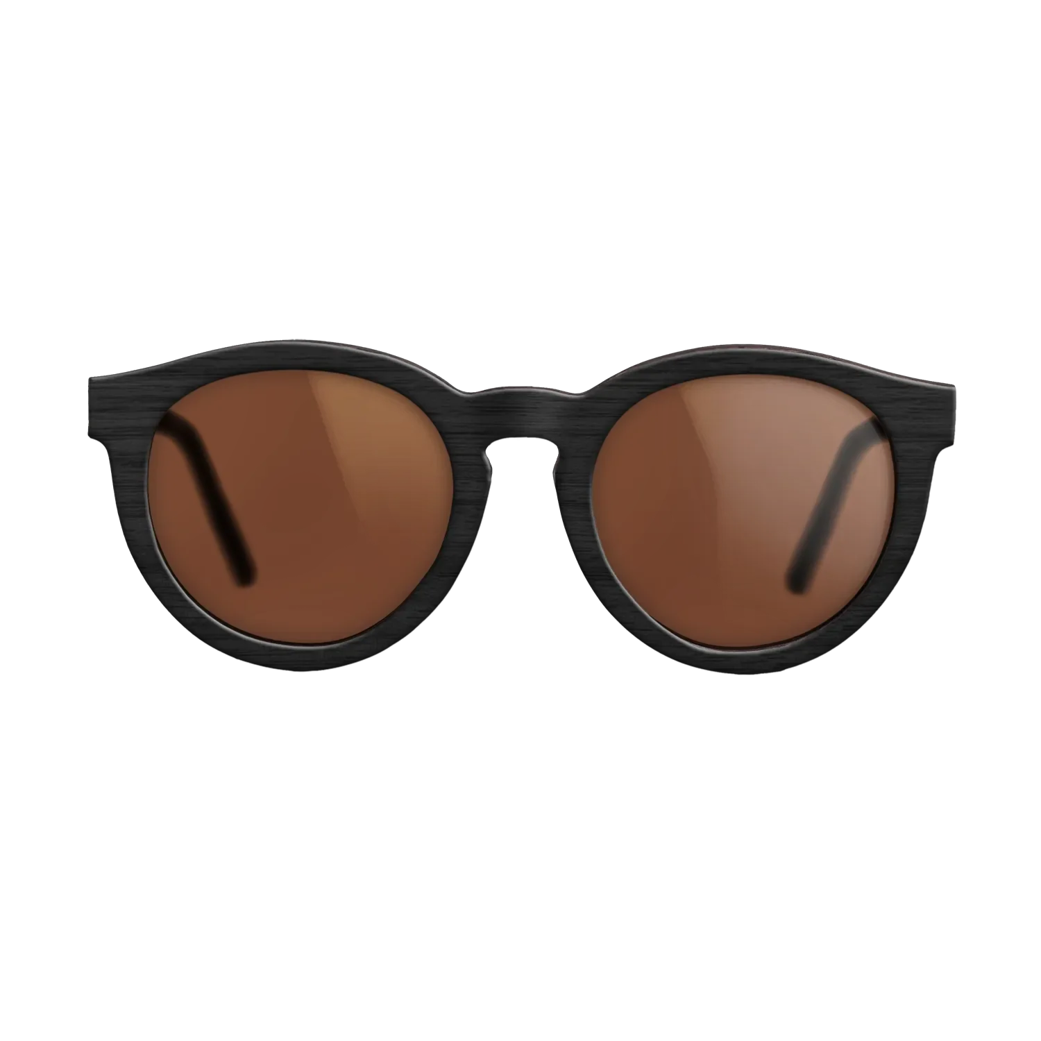 BlackWalnut StraightGrain - The Rebel - Round - 2218 - Noir - SIRIS wood optic