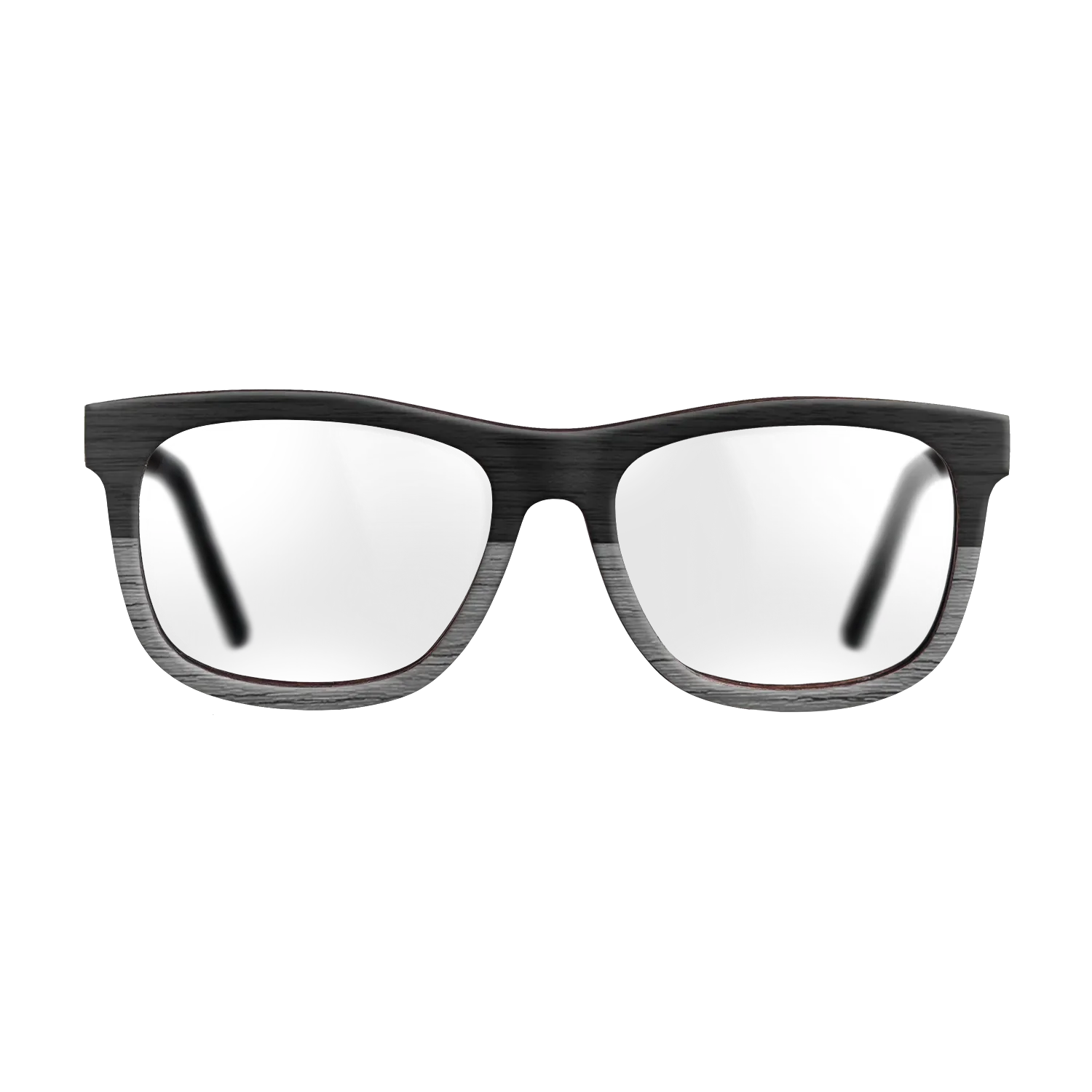 BlackWalnut Tophalf Grey Noir - The Hero - Square - 2108- Noir - SIRIS wood optic