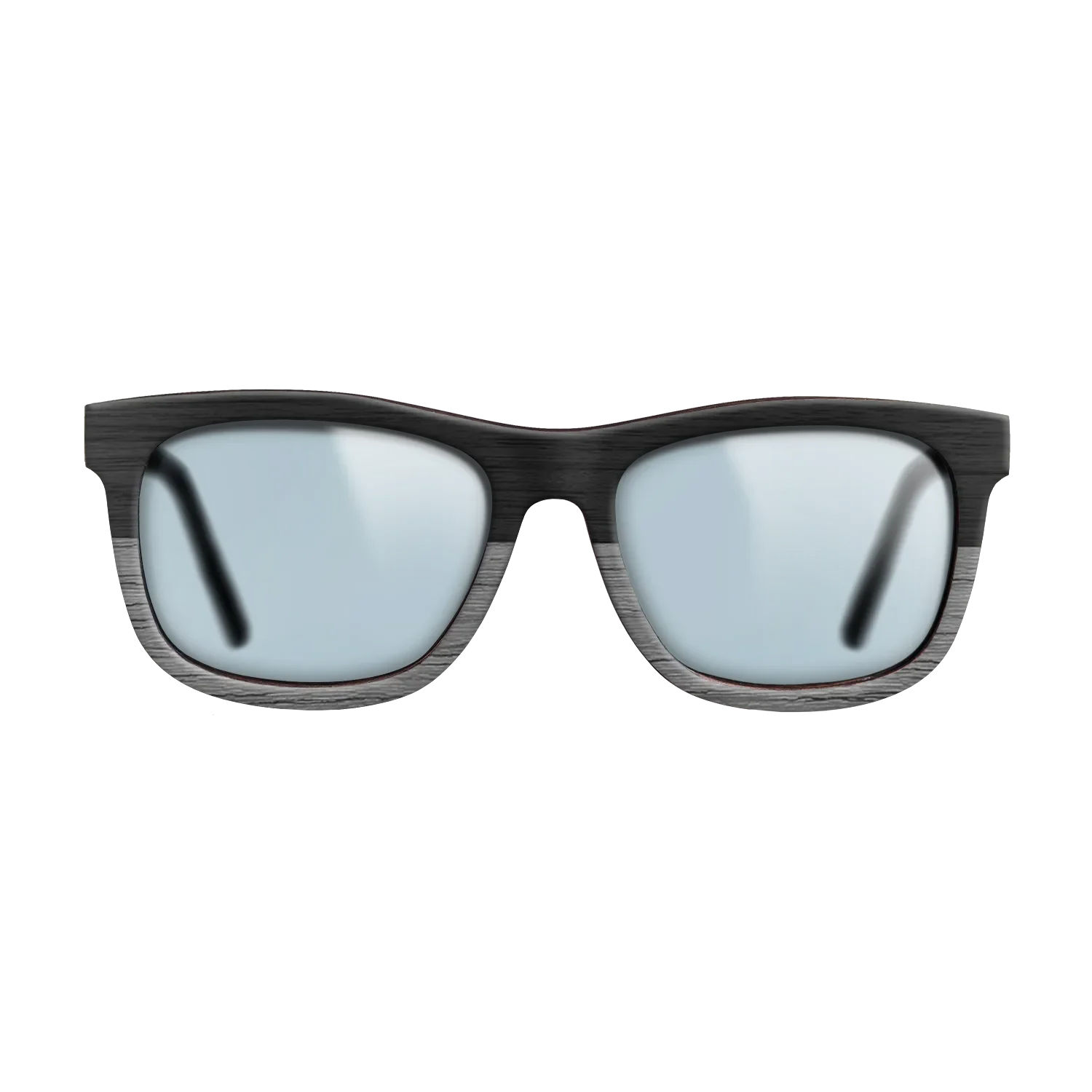 BlackWalnut Tophalf Grey Noir - The Hero - Square - 2108- Noir - SIRIS wood optic