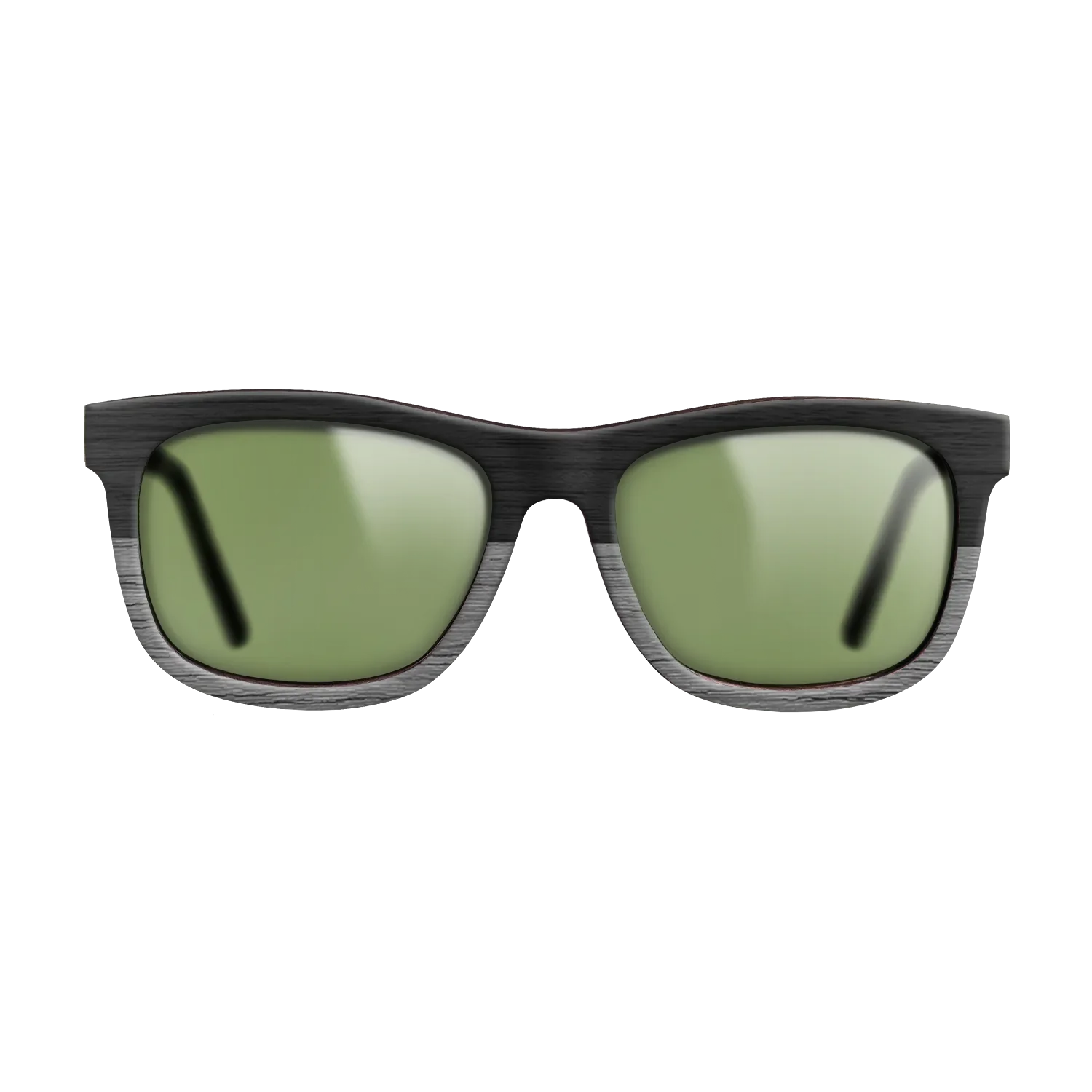BlackWalnut Tophalf Grey Noir - The Hero - Square - 2108- Noir - SIRIS wood optic