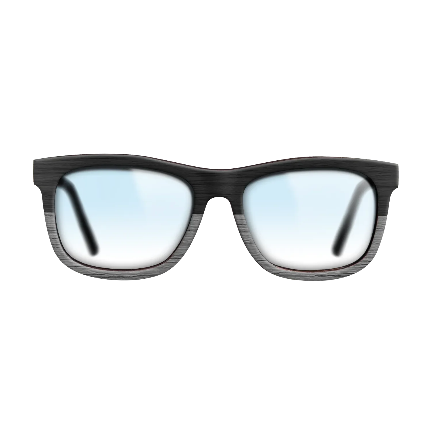 BlackWalnut Tophalf Grey Noir - The Hero - Square - 2108- Noir - SIRIS wood optic