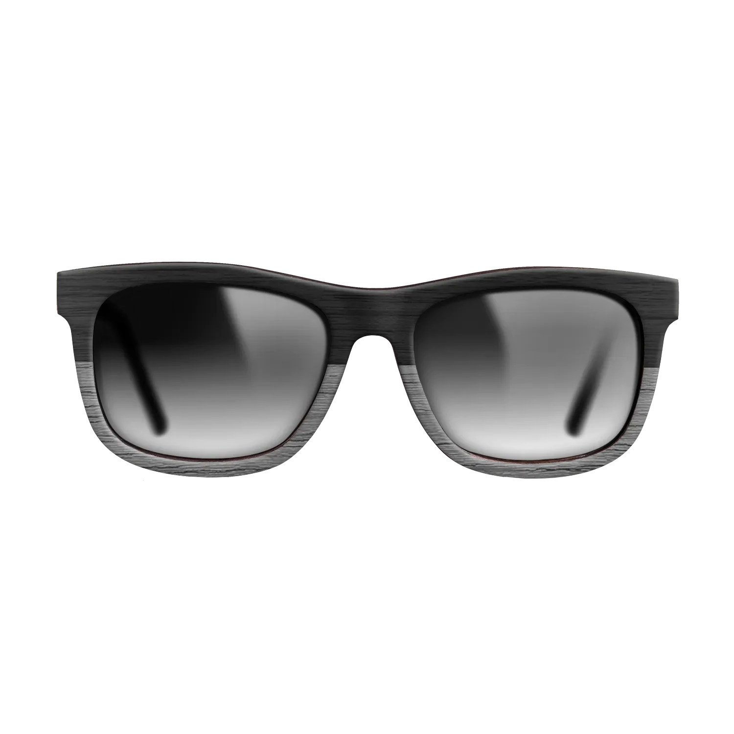 BlackWalnut Tophalf Grey Noir - The Hero - Square - 2108- Noir - SIRIS wood optic
