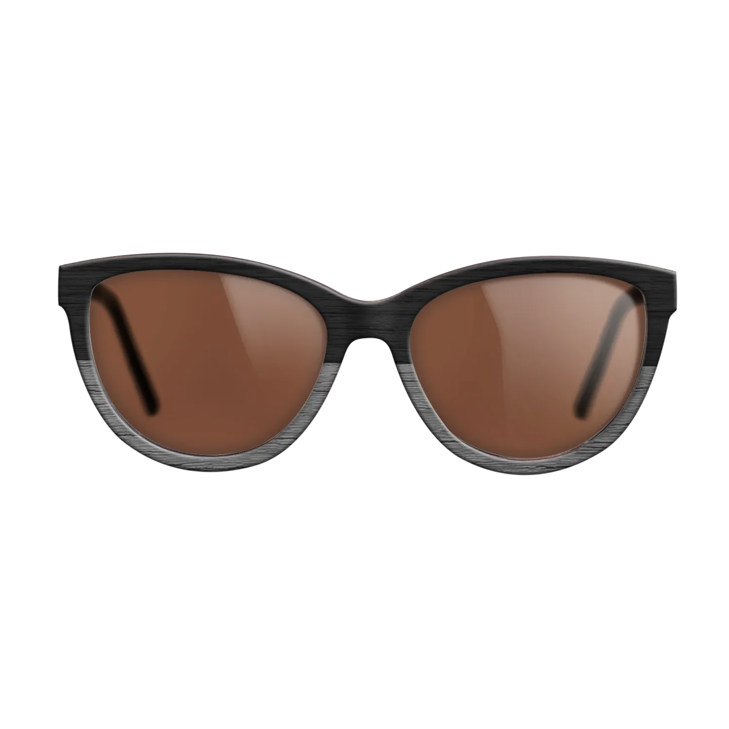 BlackWalnut Tophalf Grey Noir - The Maiden - Cat - 2108- Noir - SIRIS wood optic