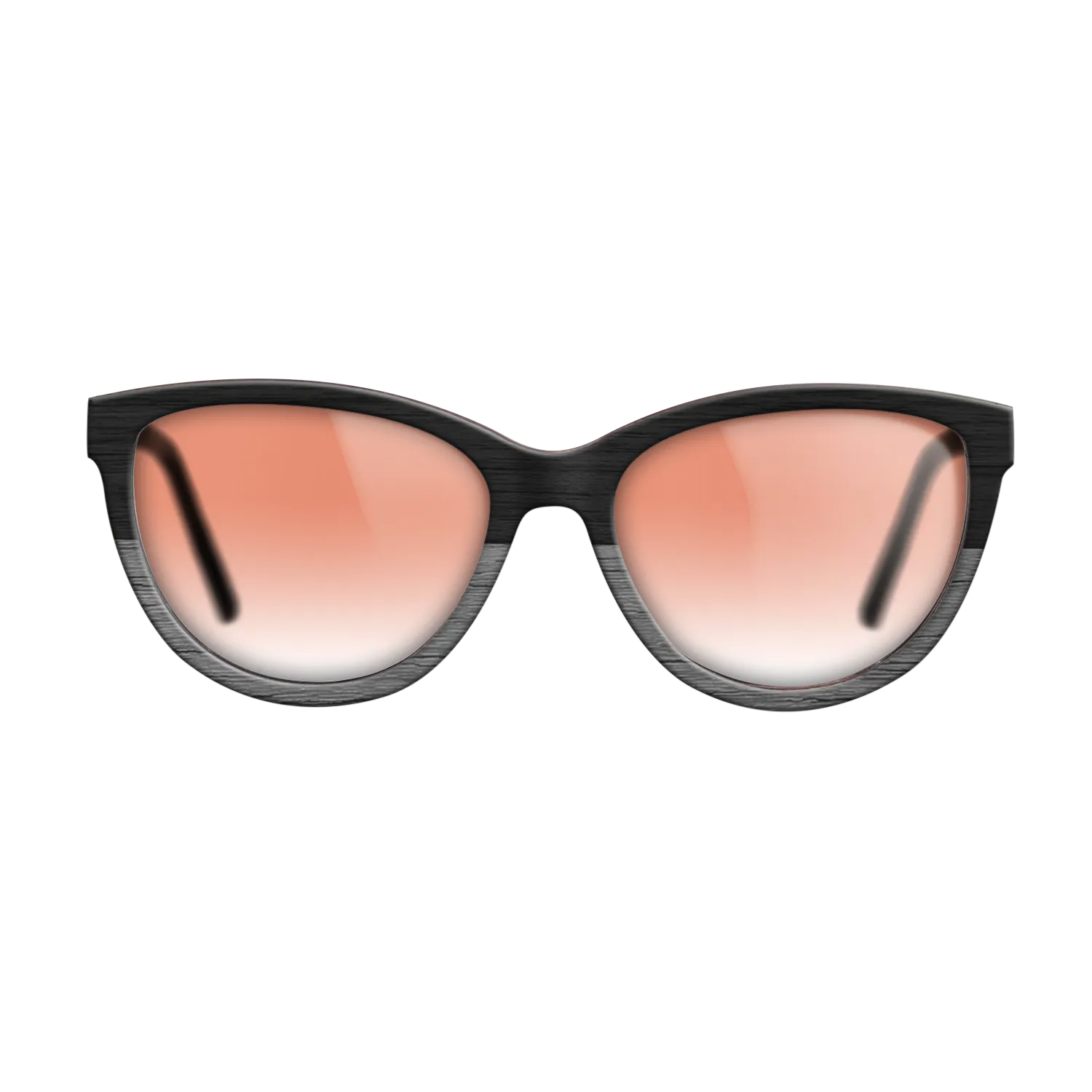 BlackWalnut Tophalf Grey Noir - The Maiden - Cat - 2108- Noir - SIRIS wood optic