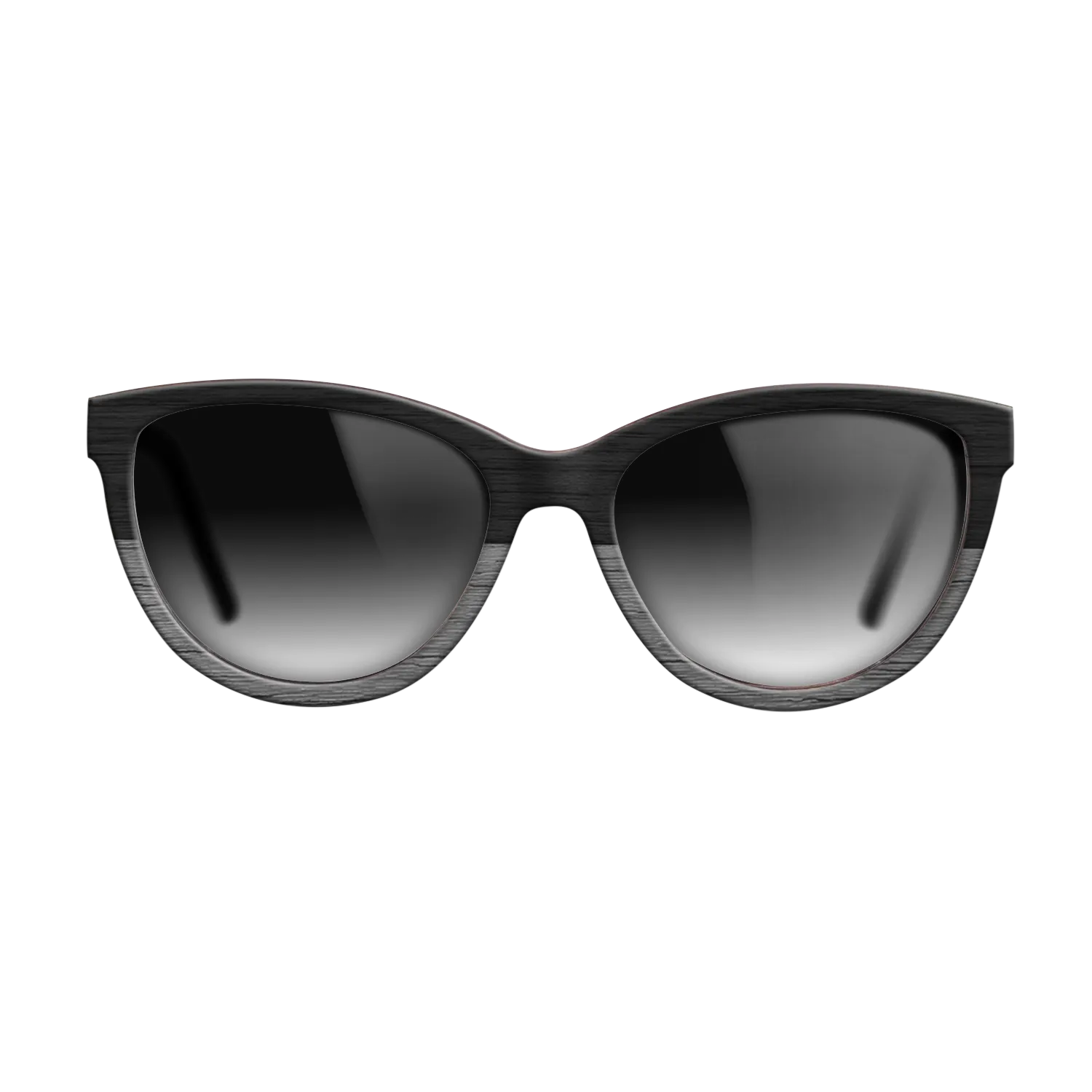BlackWalnut Tophalf Grey Noir - The Maiden - Cat - 2108- Noir - SIRIS wood optic