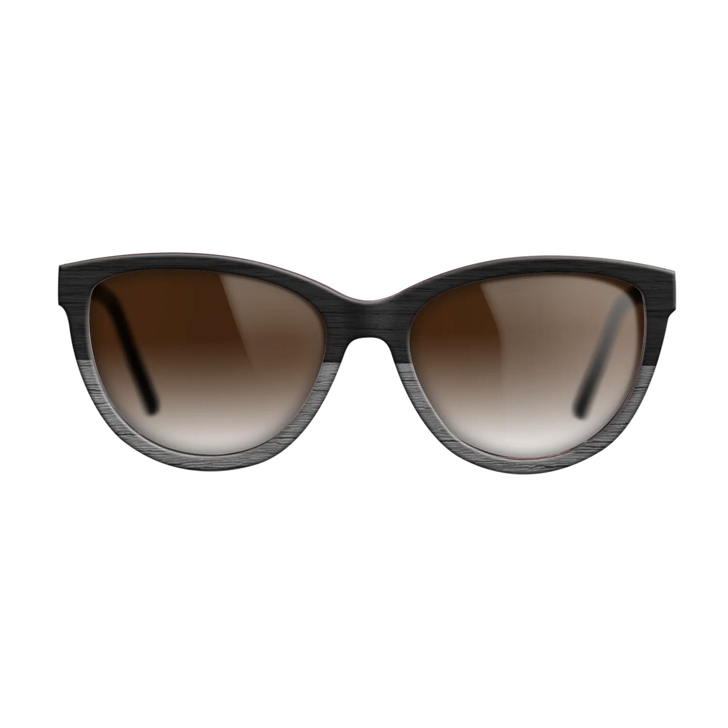 BlackWalnut Tophalf Grey Noir - The Maiden - Cat - 2108- Noir - SIRIS wood optic