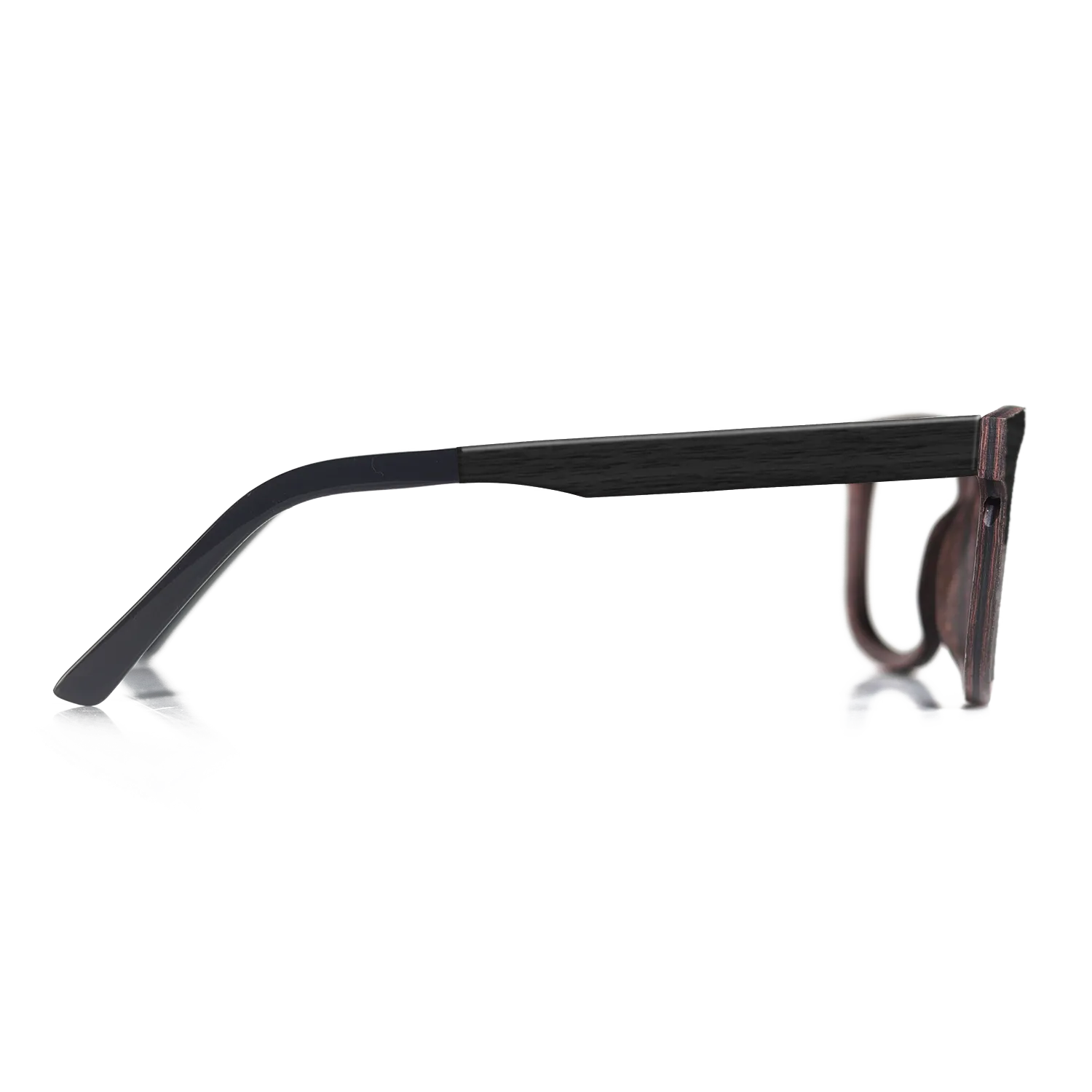 BlackWalnut Tophalf Grey Noir - The Rebel - Round - 2108- Noir - SIRIS wood optic