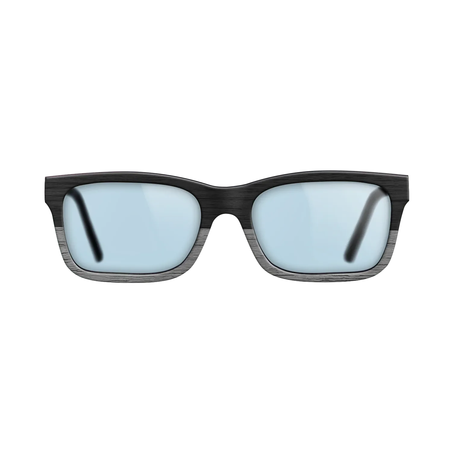 BlackWalnut Tophalf Grey Noir - The Sage - Rectangle - 2108- Noir - SIRIS wood optic