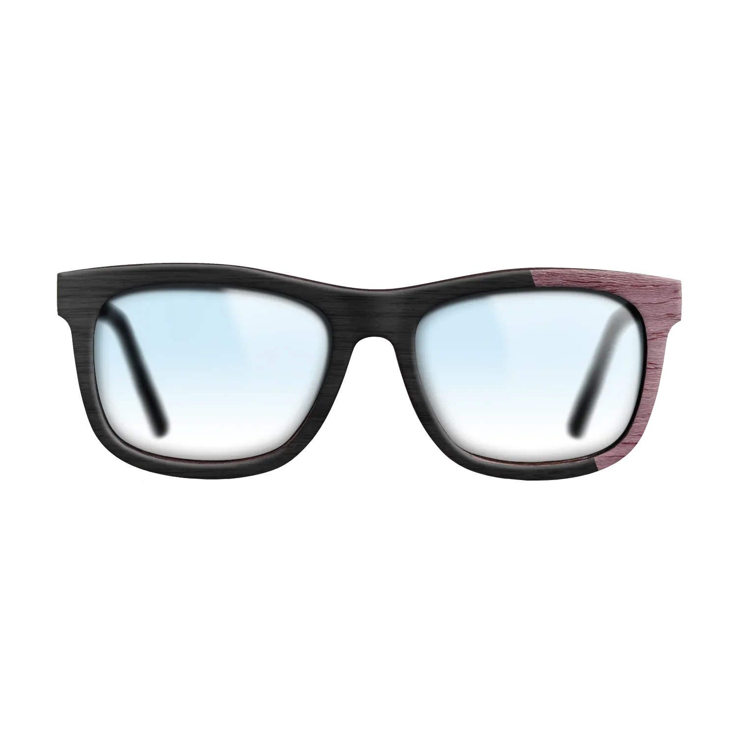 Black Walnut Angle Purple Poplar - The Hero - Square - 2094 - Chroma - SIRIS wood optic