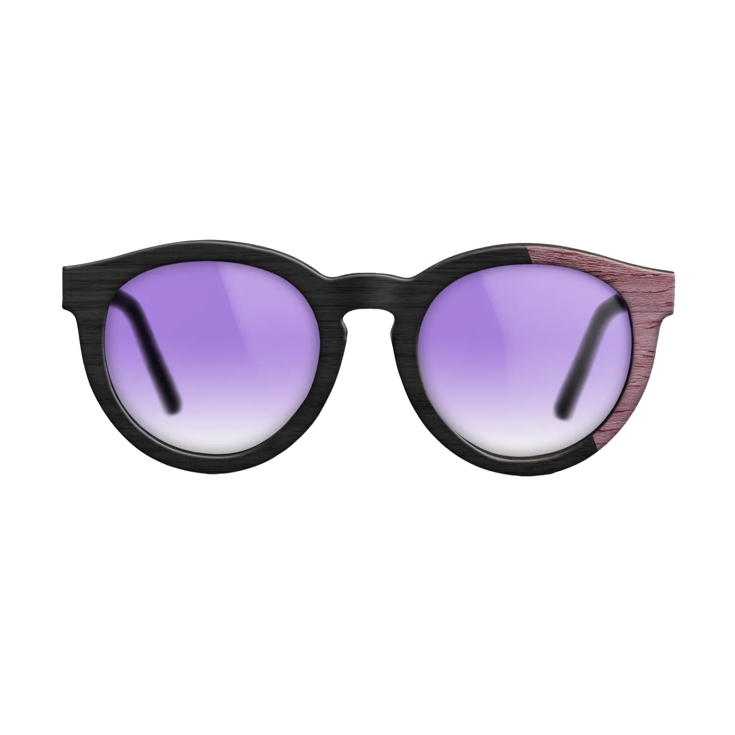 Black Walnut Angle Purple Poplar - The Rebel - Round - 2094 - Chroma - SIRIS wood optic
