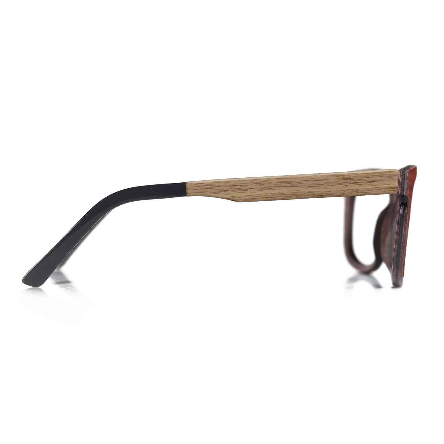 Bloodwood,Walnut: Straight Grain: Single Cut - The Hero - Square - SIRIS wood optic