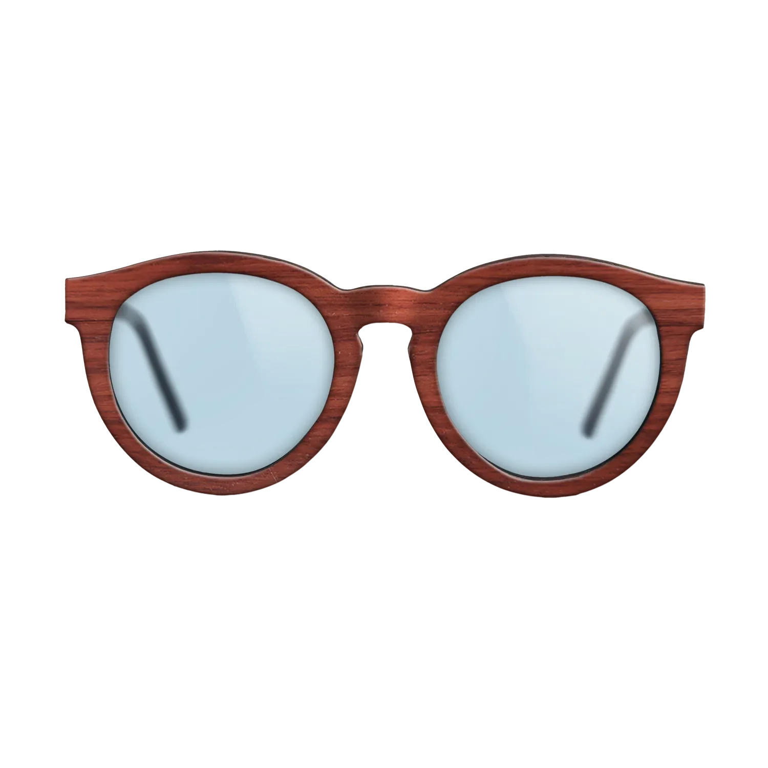 Bloodwood,Walnut: Straight Grain: Single Cut - The Rebel - Round - SIRIS wood optic