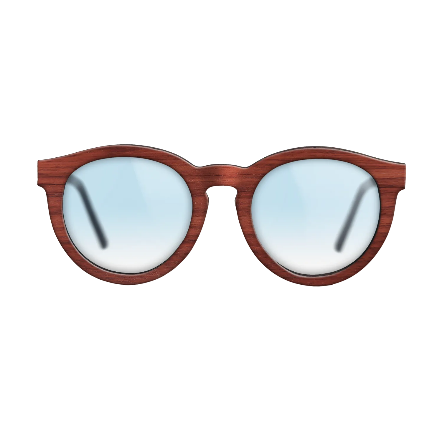 Bloodwood,Walnut: Straight Grain: Single Cut - The Rebel - Round - SIRIS wood optic