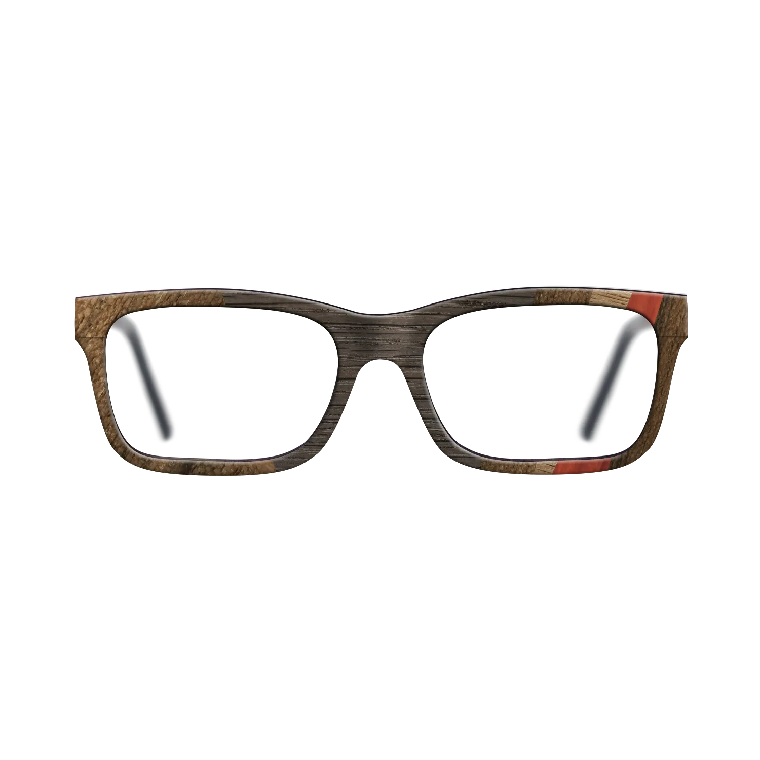 Bloodwood,Ziricote Dark Quartered,Wenge,Fumed Oak,Walnut: Straight Grain: Angle Cut - The Sage - Rectangle - 1007 - SIRIS wood optic
