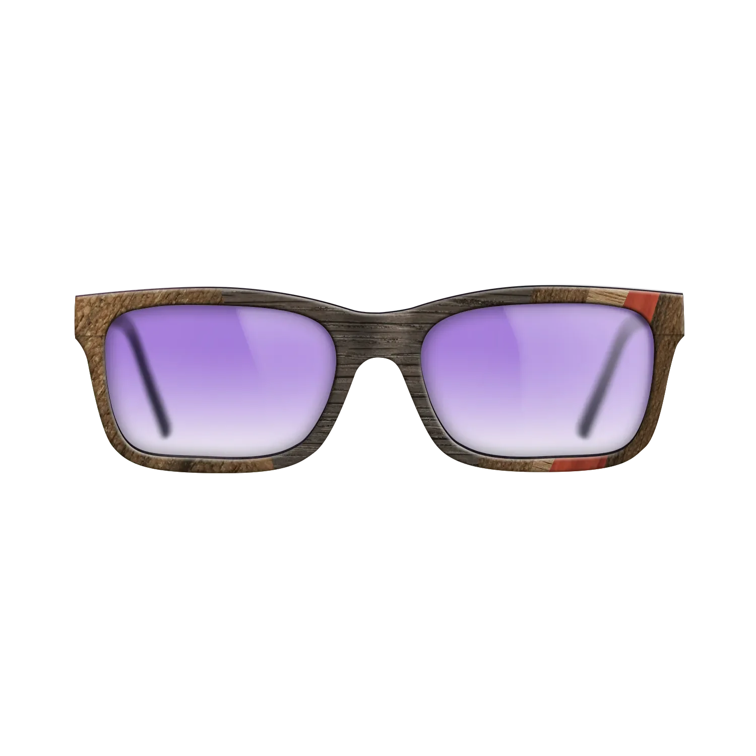 Bloodwood,Ziricote Dark Quartered,Wenge,Fumed Oak,Walnut: Straight Grain: Angle Cut - The Sage - Rectangle - 1007 - SIRIS wood optic