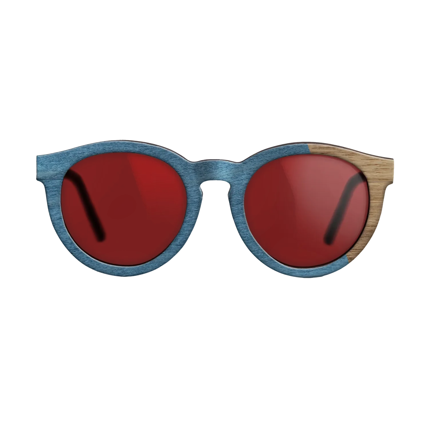 Blue Poplar Angle Walnut - The Rebel - Round - 2100 - Chroma - SIRIS wood optic