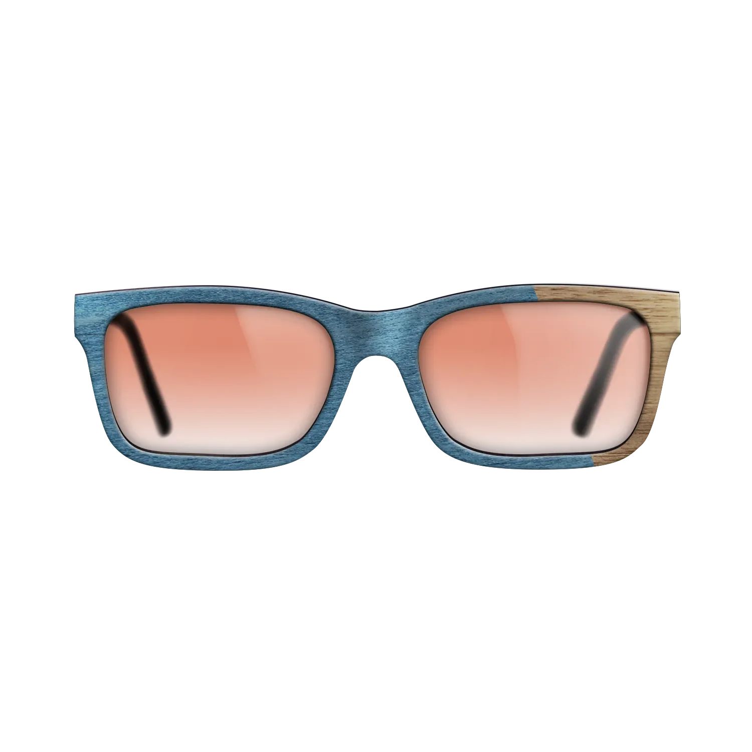 Blue Poplar Angle Walnut - The Sage - Rectangle - 2100  - Chroma - SIRIS wood optic