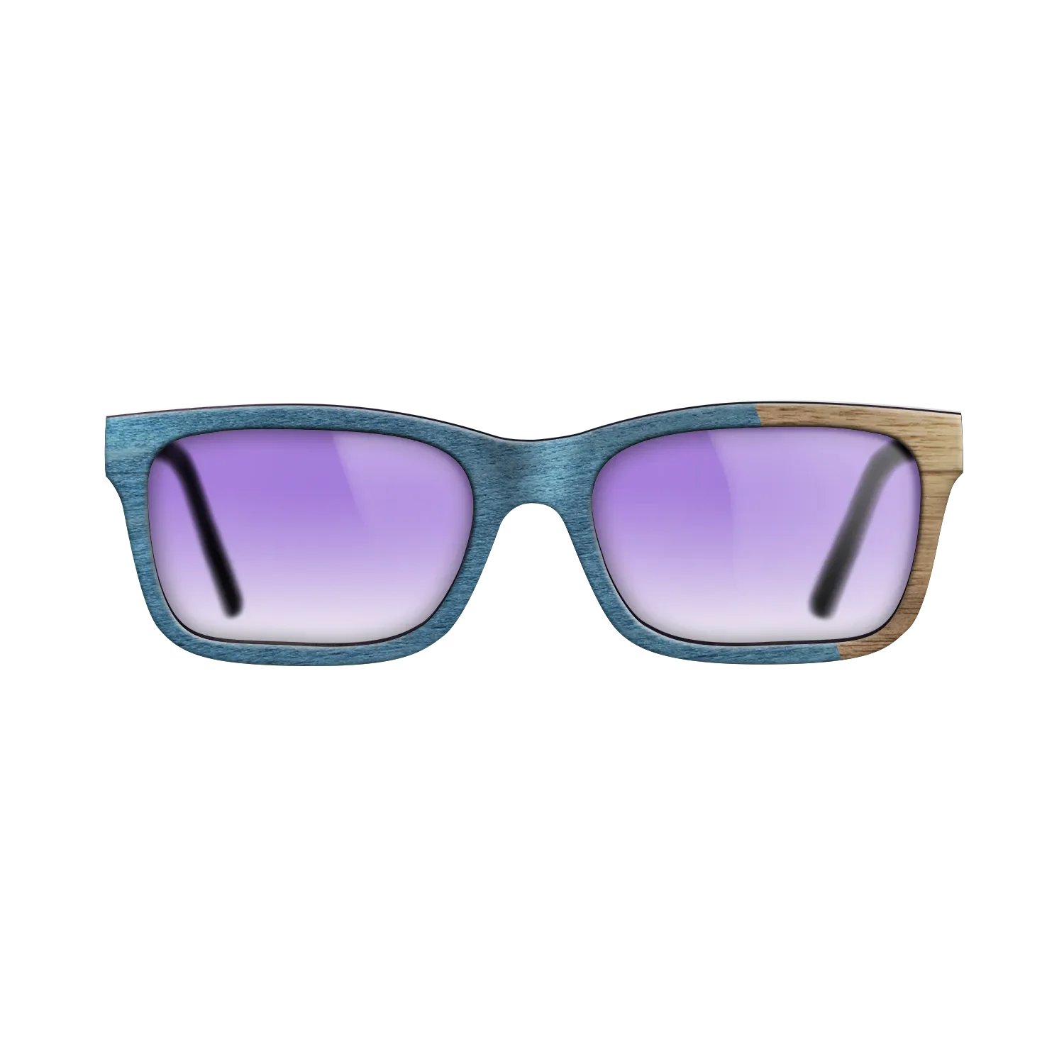 Blue Poplar Angle Walnut - The Sage - Rectangle - 2100  - Chroma - SIRIS wood optic