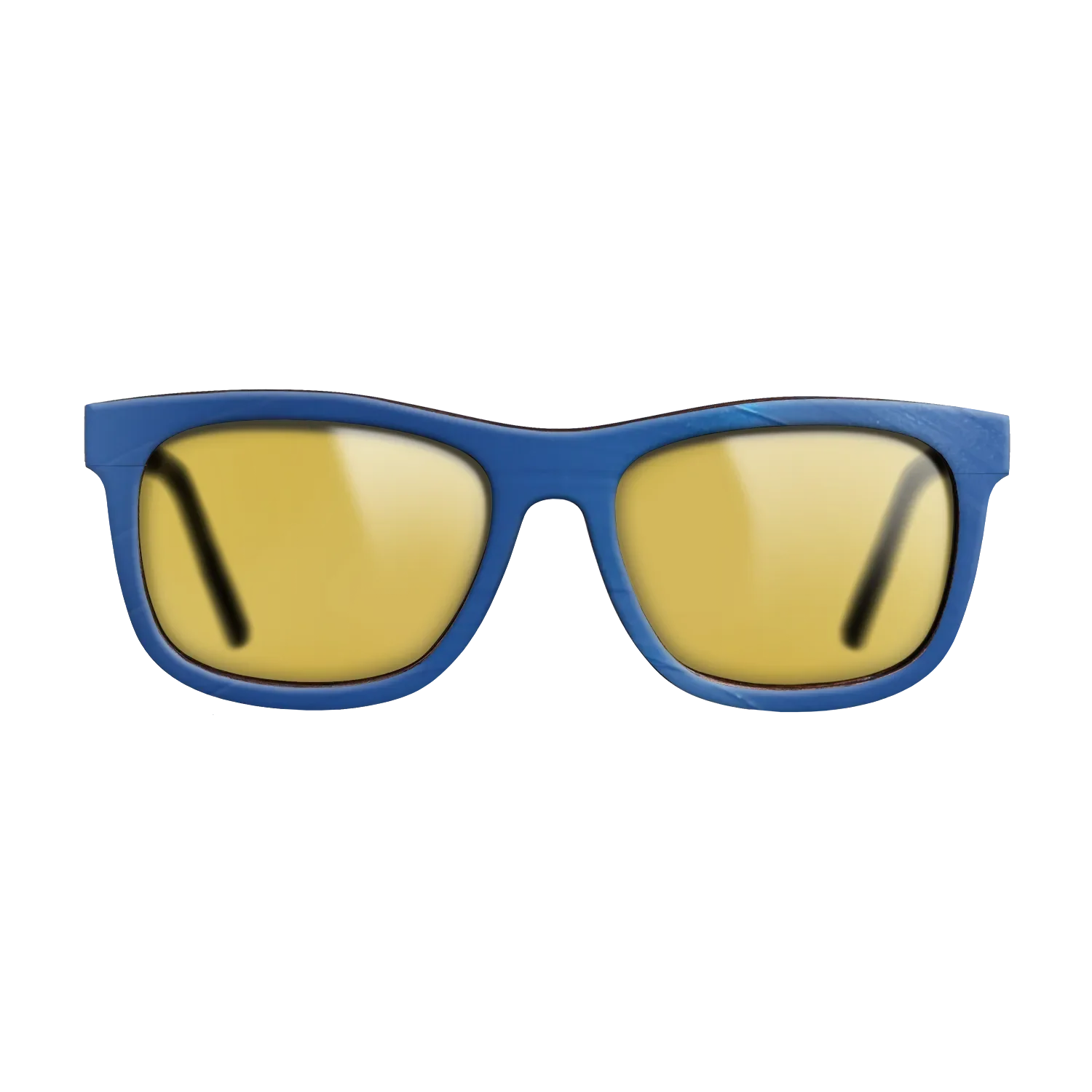 Blue Vinyl Front Walnut - The Hero - Square - 2212 - SIRIS wood optic