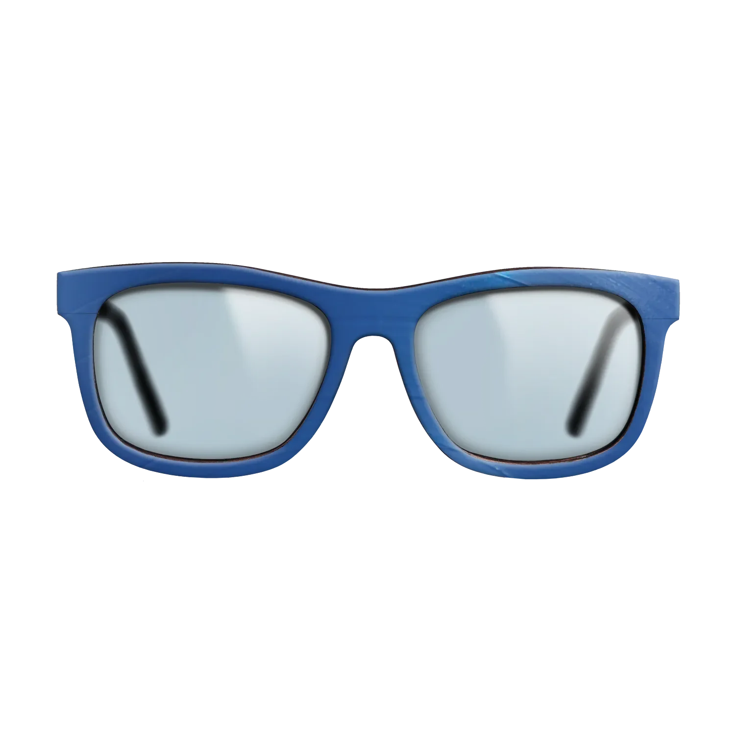 Blue Vinyl Front Walnut - The Hero - Square - 2212 - SIRIS wood optic