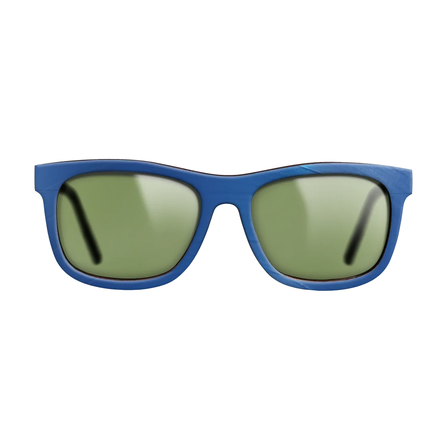 Blue Vinyl Front Walnut - The Hero - Square - 2212 - SIRIS wood optic