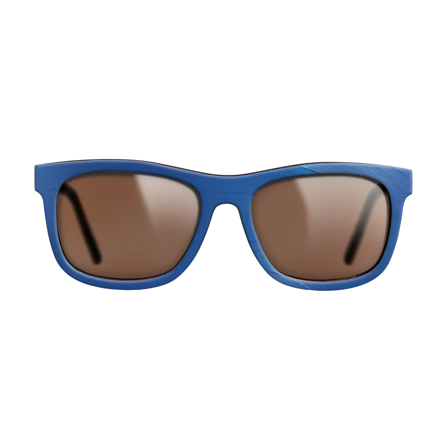 Blue Vinyl Front Walnut - The Hero - Square - 2212 - SIRIS wood optic
