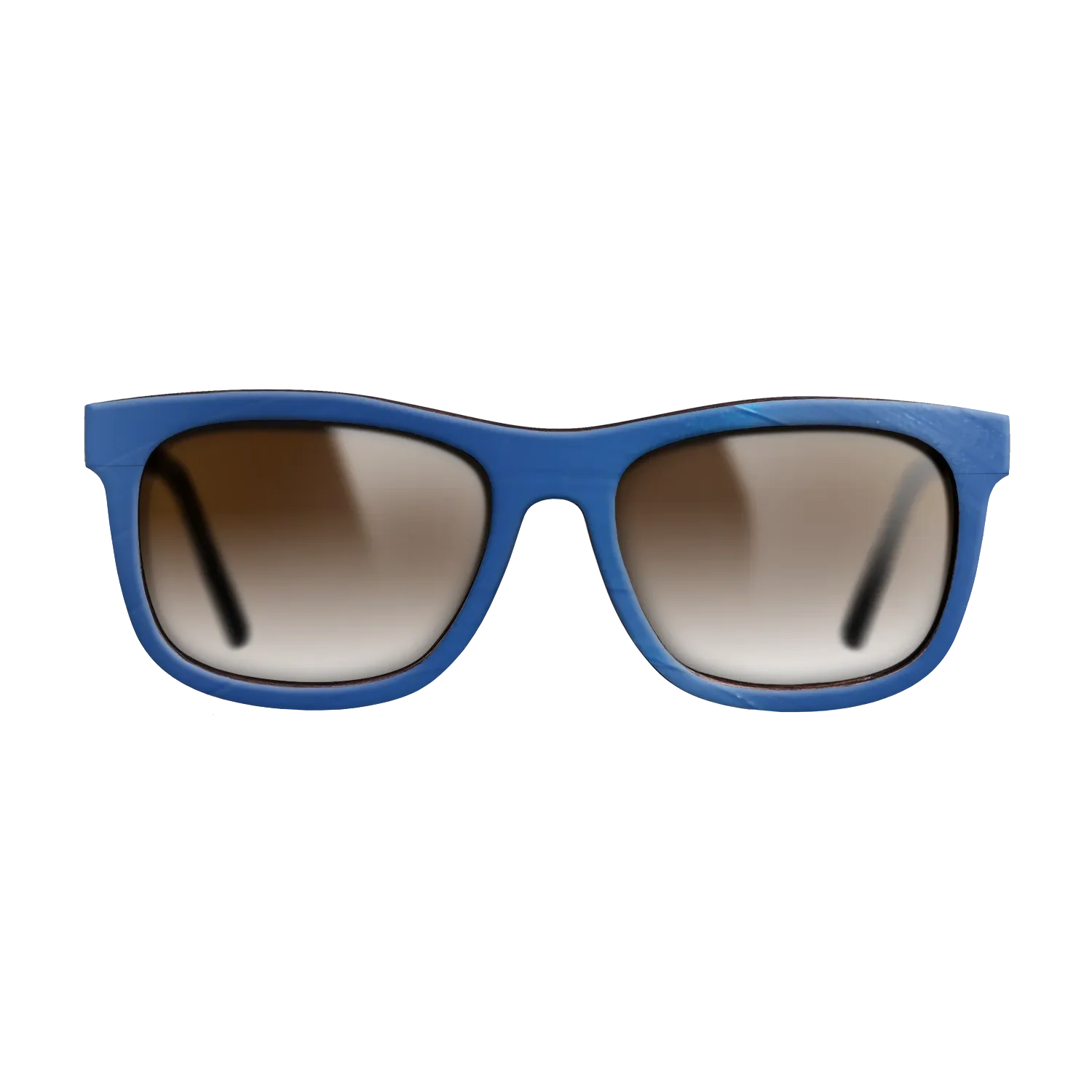 Blue Vinyl Front Walnut - The Hero - Square - 2212 - SIRIS wood optic