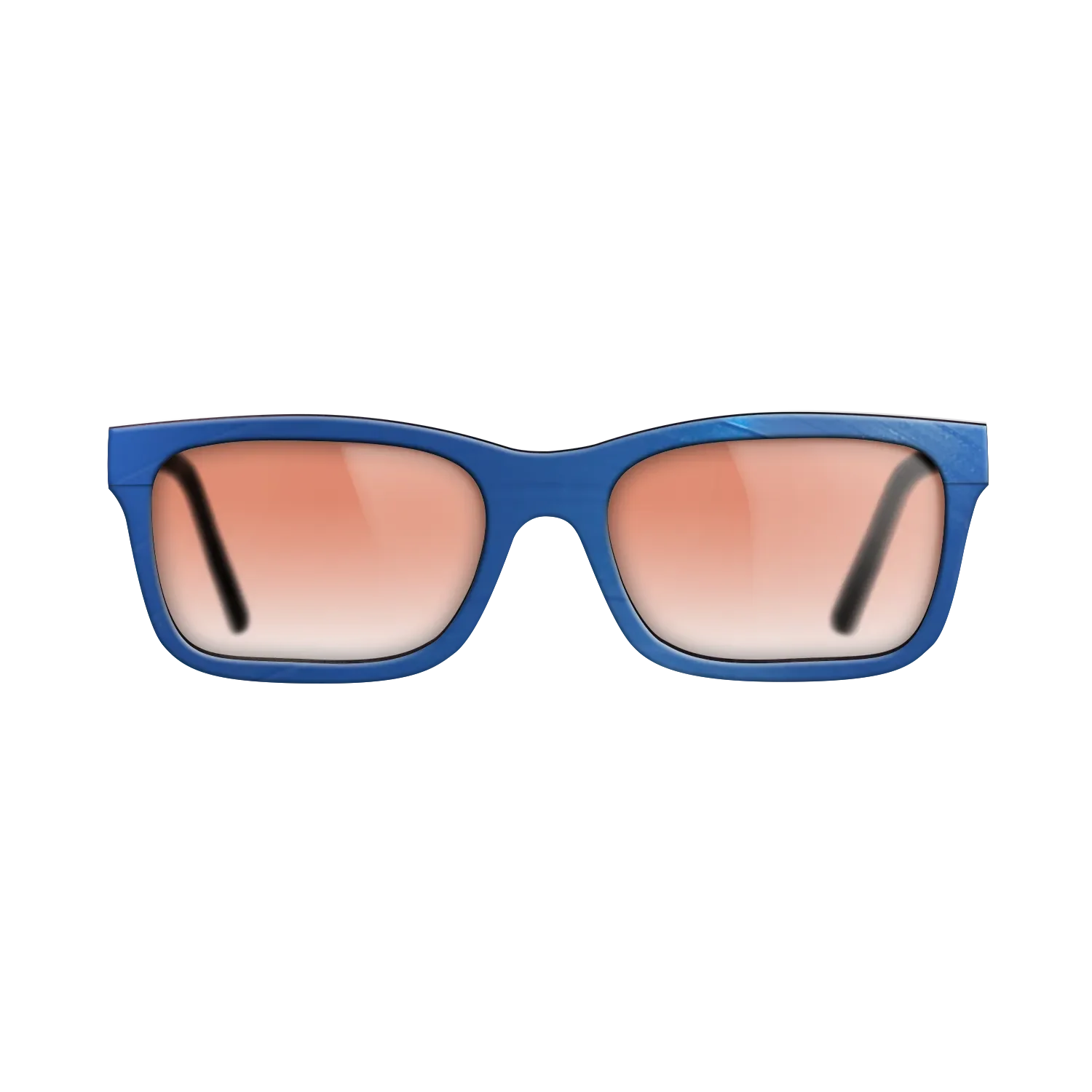 Blue Vinyl Front Walnut - The Sage - Rectangle - 2212 - SIRIS wood optic