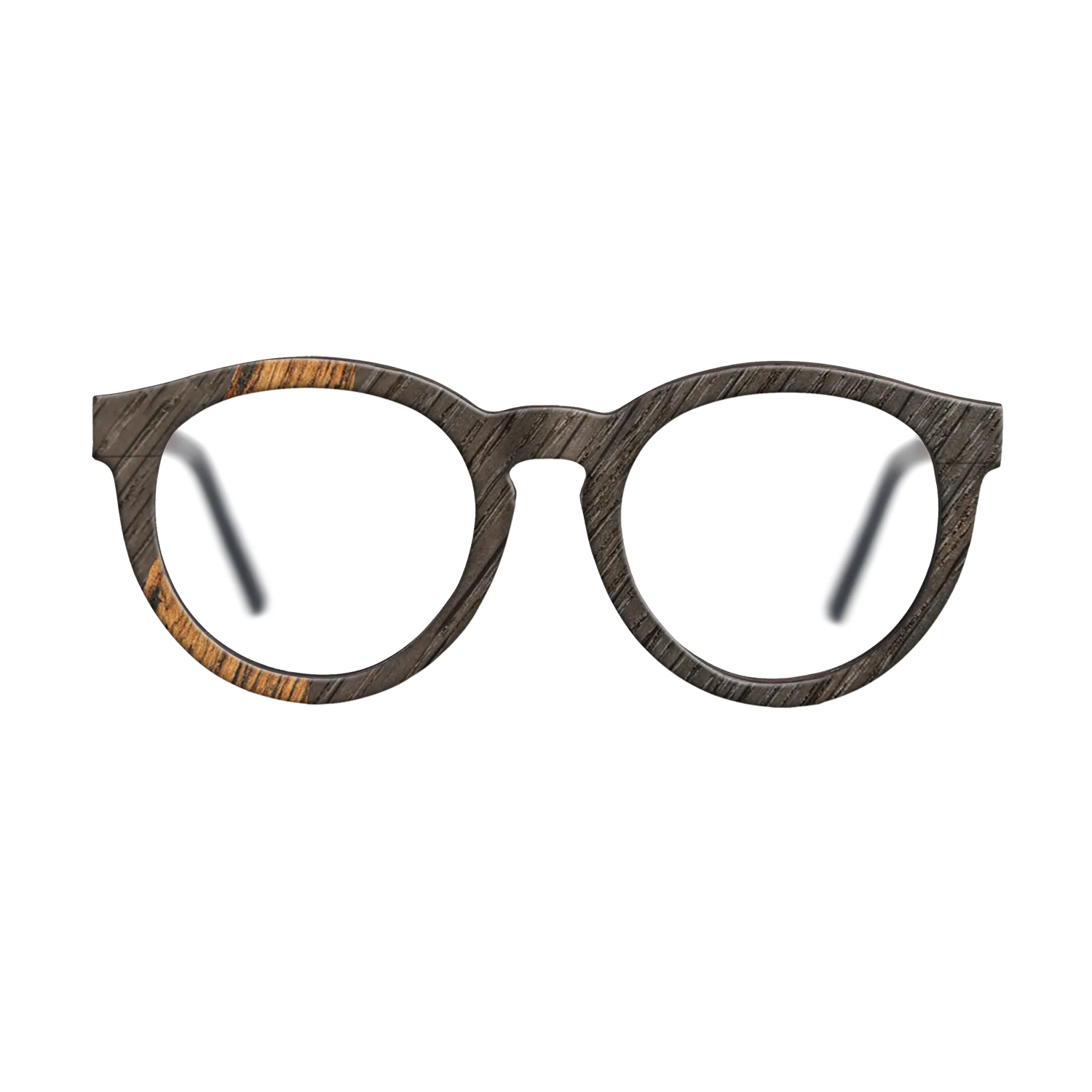 Bocote,Fumed Oak: Angle Cut - The Rebel - Round - SIRIS wood optic