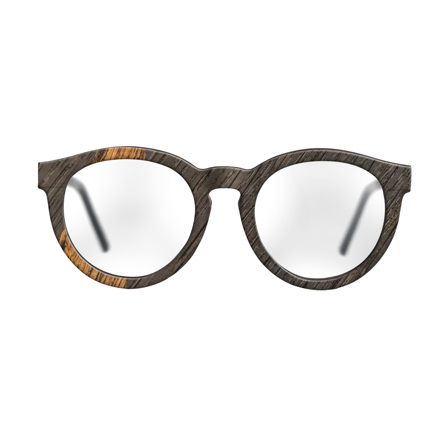 Bocote,Fumed Oak: Angle Cut - The Rebel - Round - SIRIS wood optic