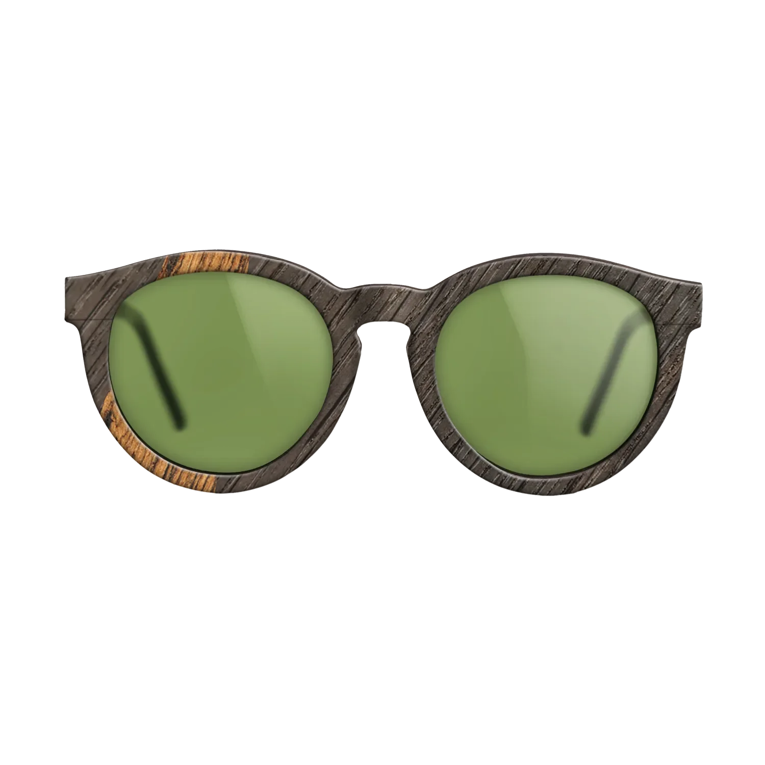 Bocote,Fumed Oak: Angle Cut - The Rebel - Round - SIRIS wood optic