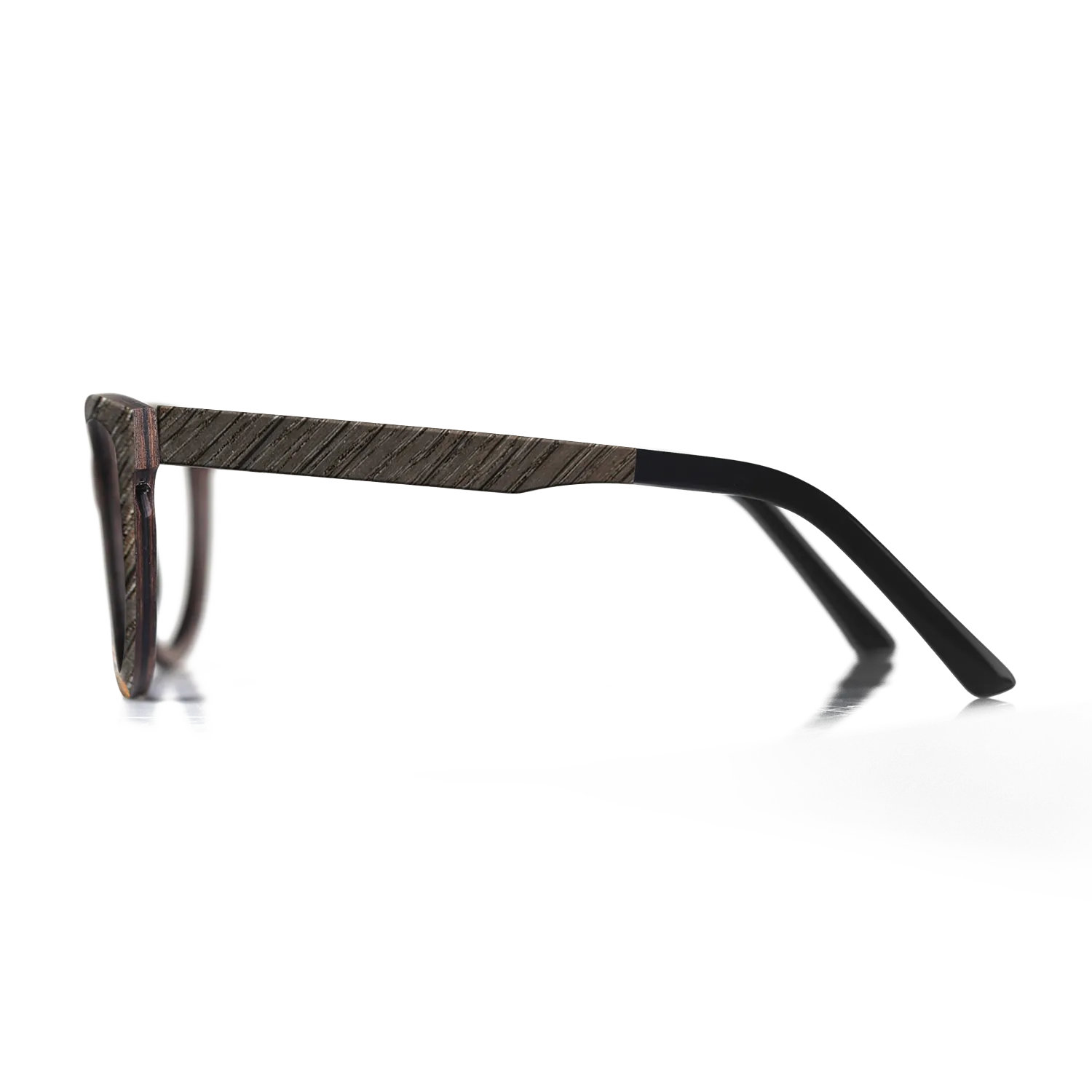 Bocote,Fumed Oak: Binary - The Hero - Square - SIRIS wood optic